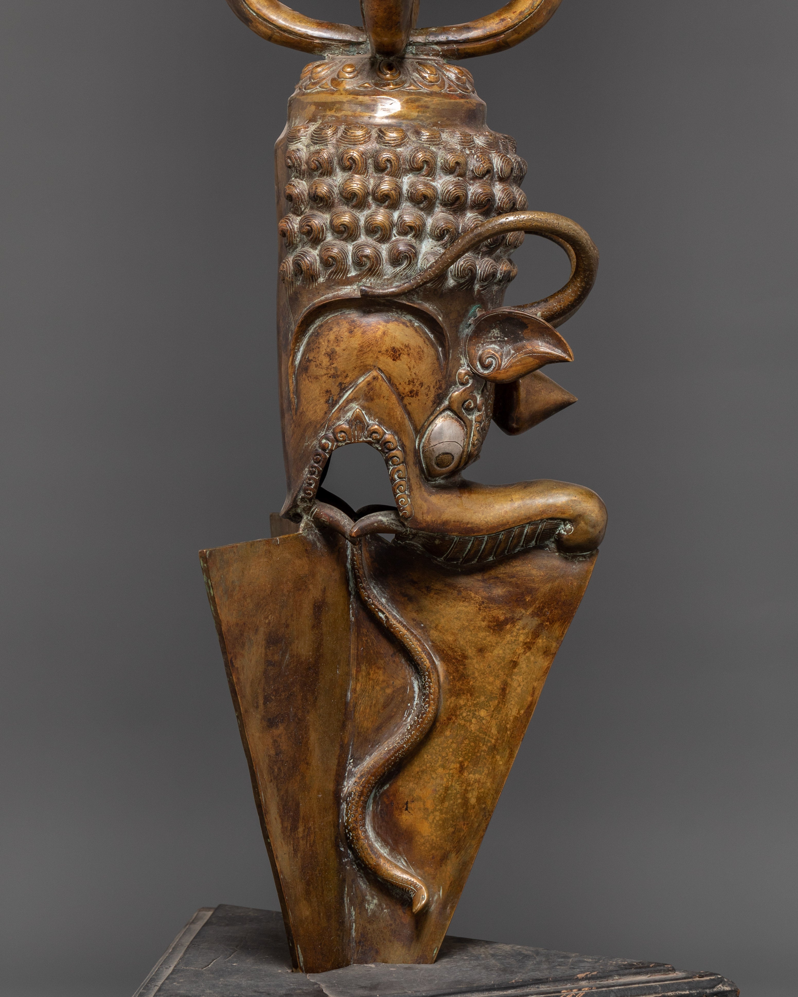 Copper Ceremonial Phurba | Sacred Spiritual Tool for Rituals