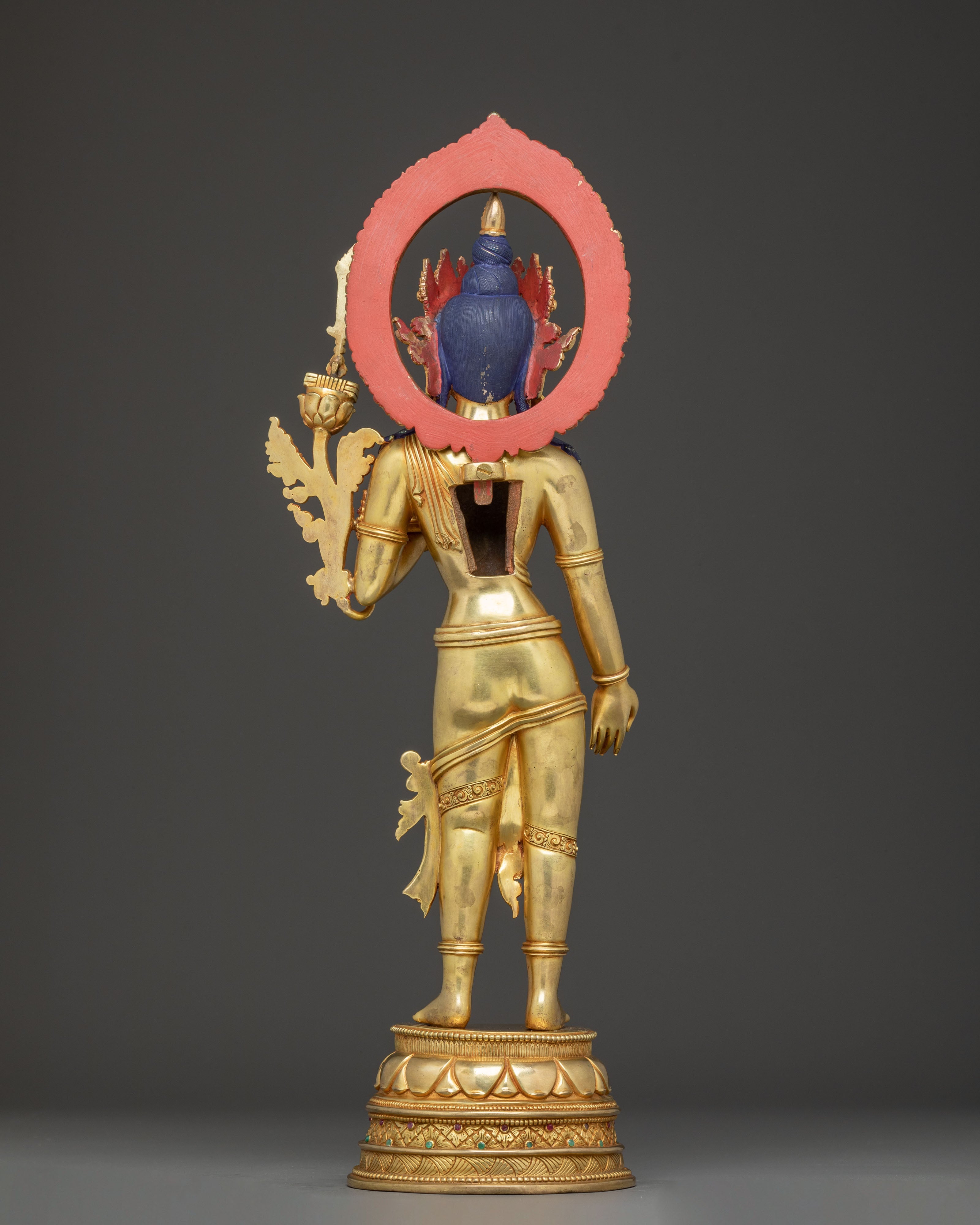 The Standing Manjushri Art | Symbol of Transcendent Wisdom and Enlightenment