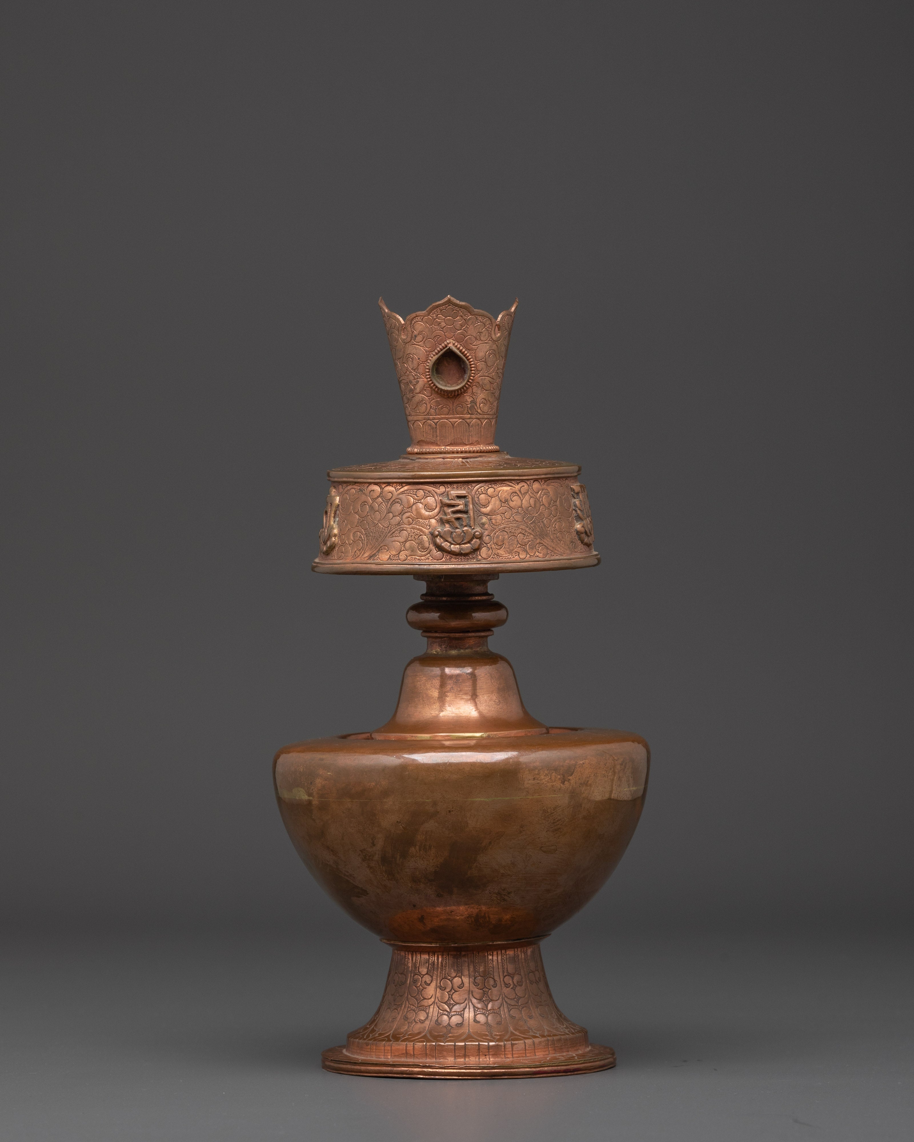 Copper Bhumba Set for Rituals | Altar & Spiritual Practice