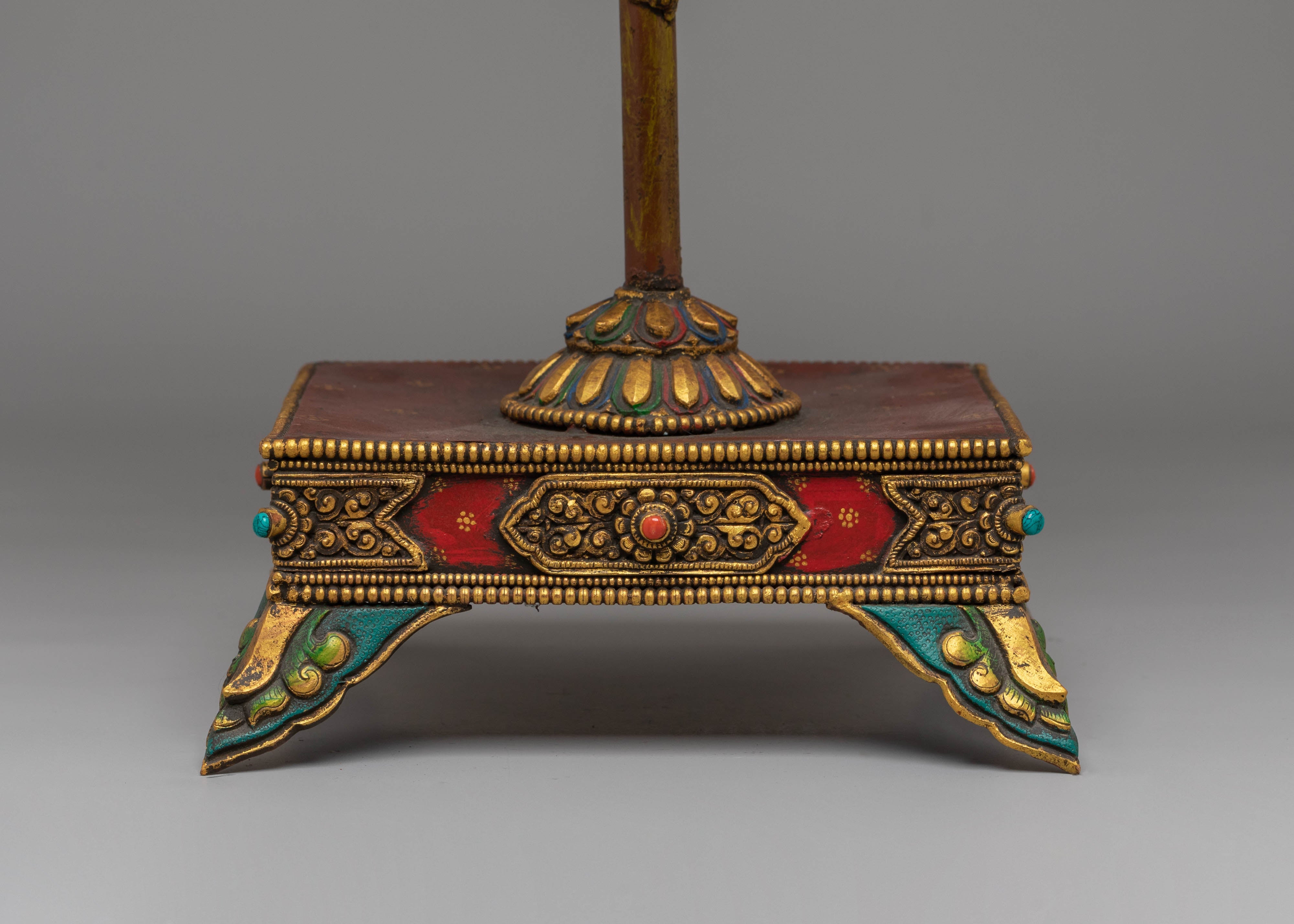 Wish-Fulfilling Seven Jewel Tree | Handcrafted Copper Artwork