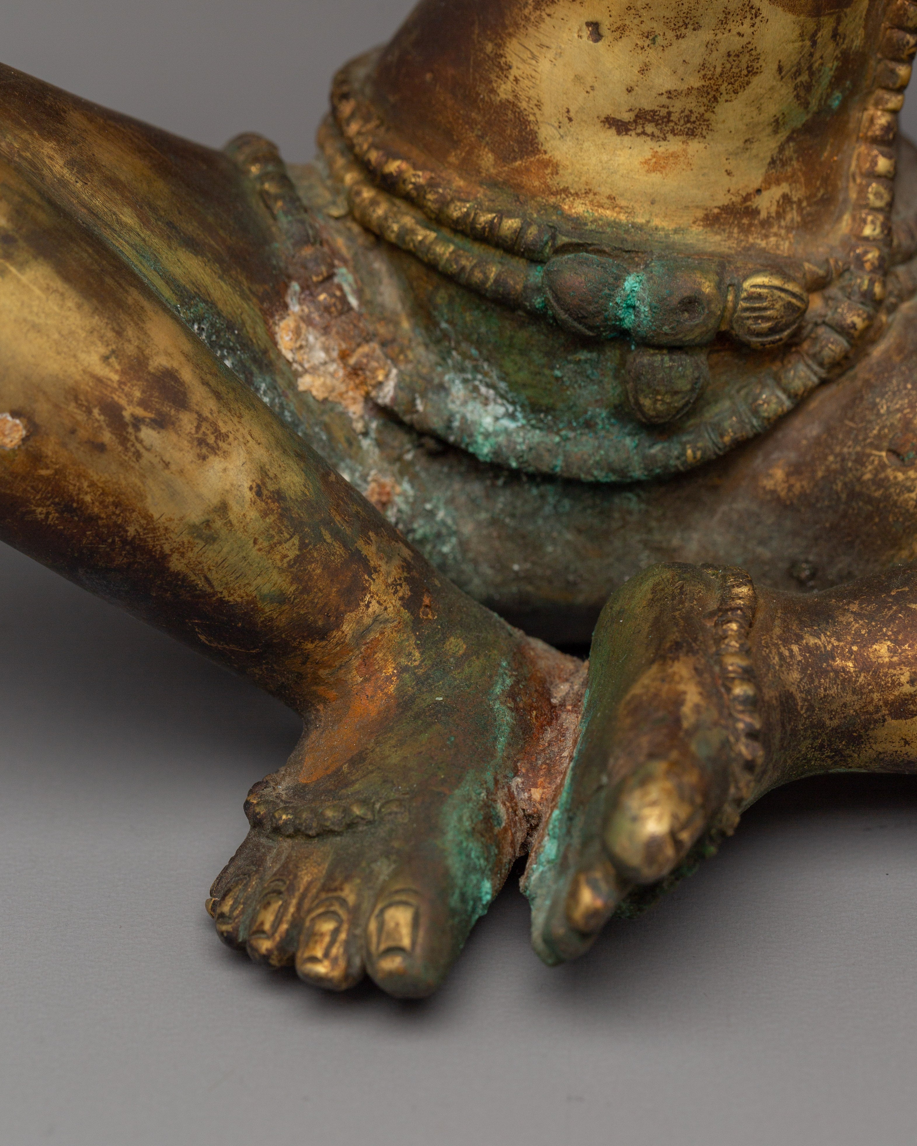 Lokeshwor Statue with Antique Finish | Guardian of Compassion and Peace