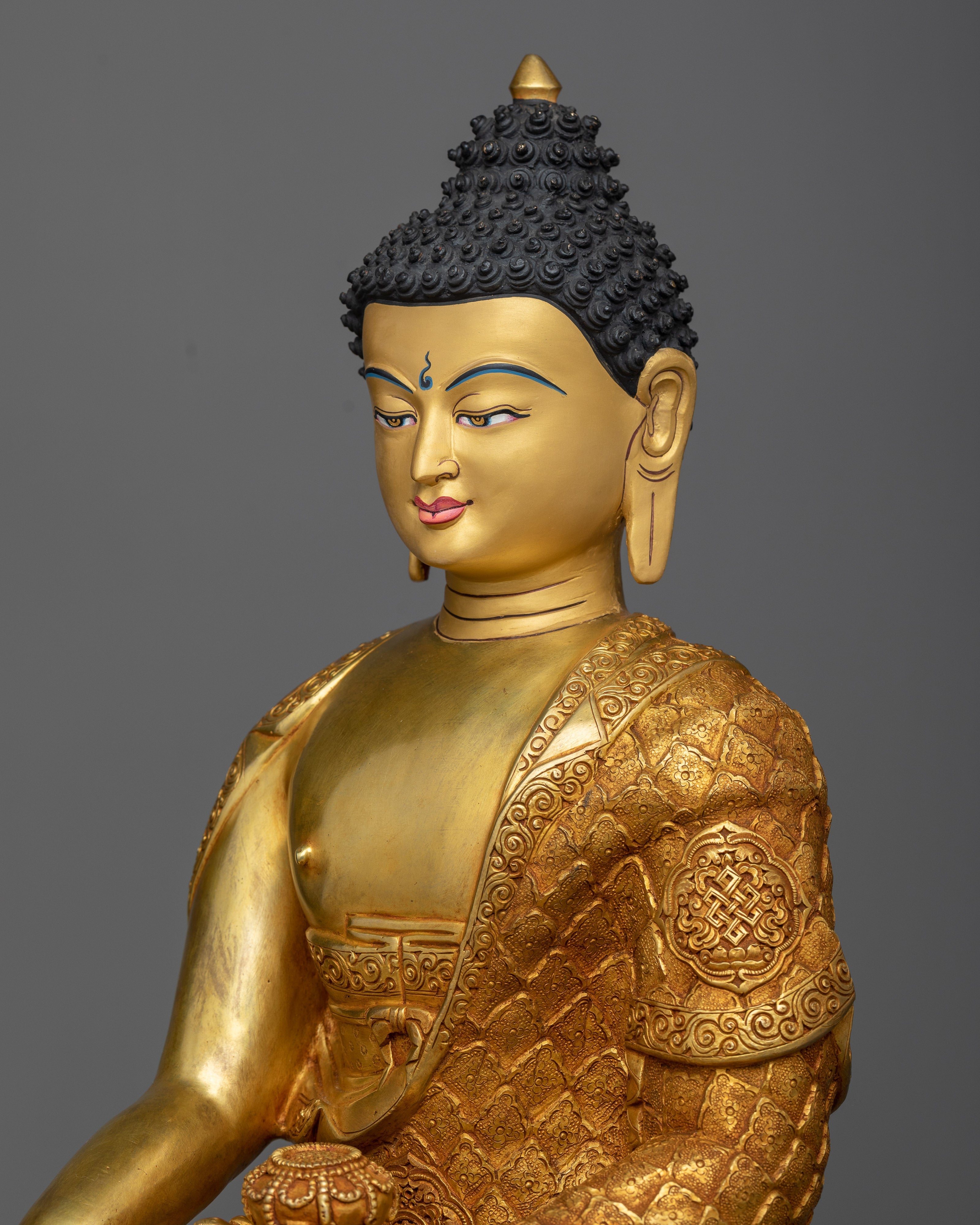 The Happy Buddha - Shakyamuni buddha | Radiant Buddha Sculpture