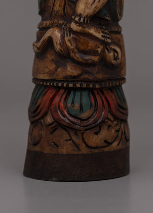 Handcrafted Mahakala Deity Statue | Protector of Tibetan Buddhism