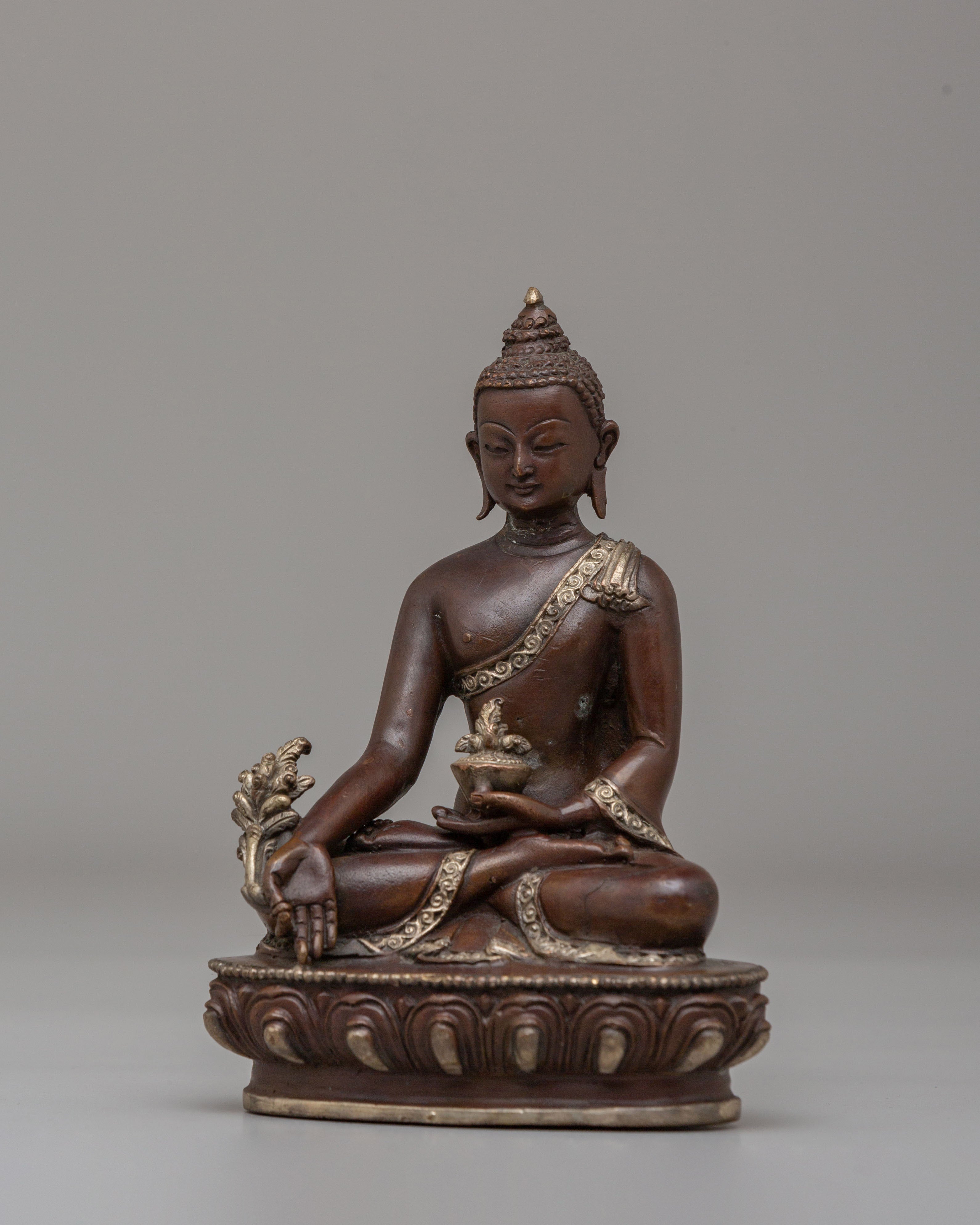 Bhaisajyaguru Healing Buddha Statue | Sacred Medicine Buddha Sculpture
