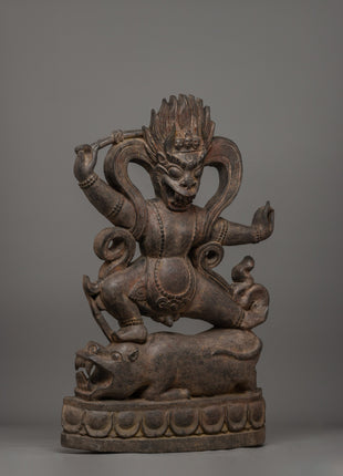 Yida Yamantaka Figure | The Fierce Protector Deity