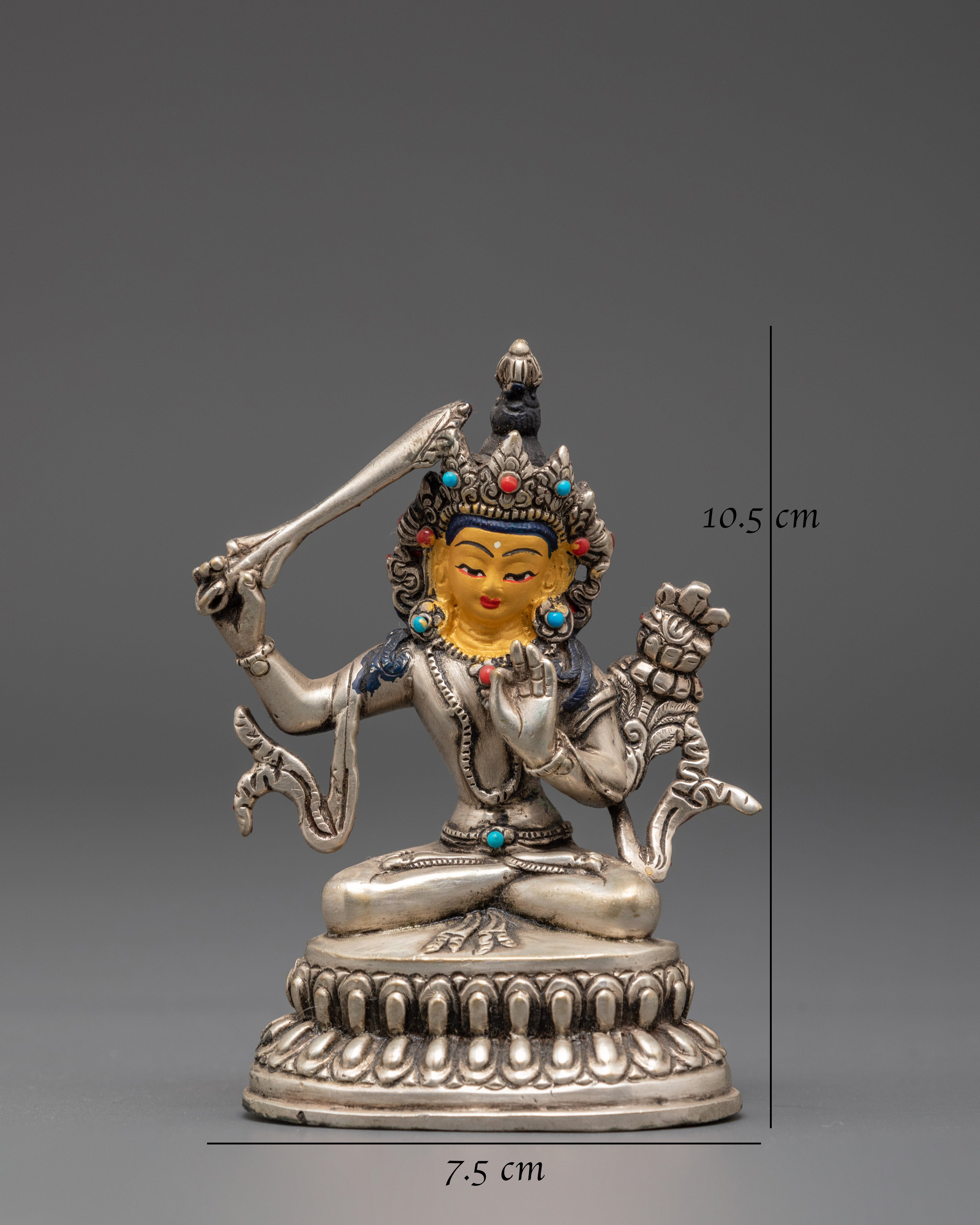 Buddhist Manjushri Sculpture | Symbol Wisdom and Enlightenment