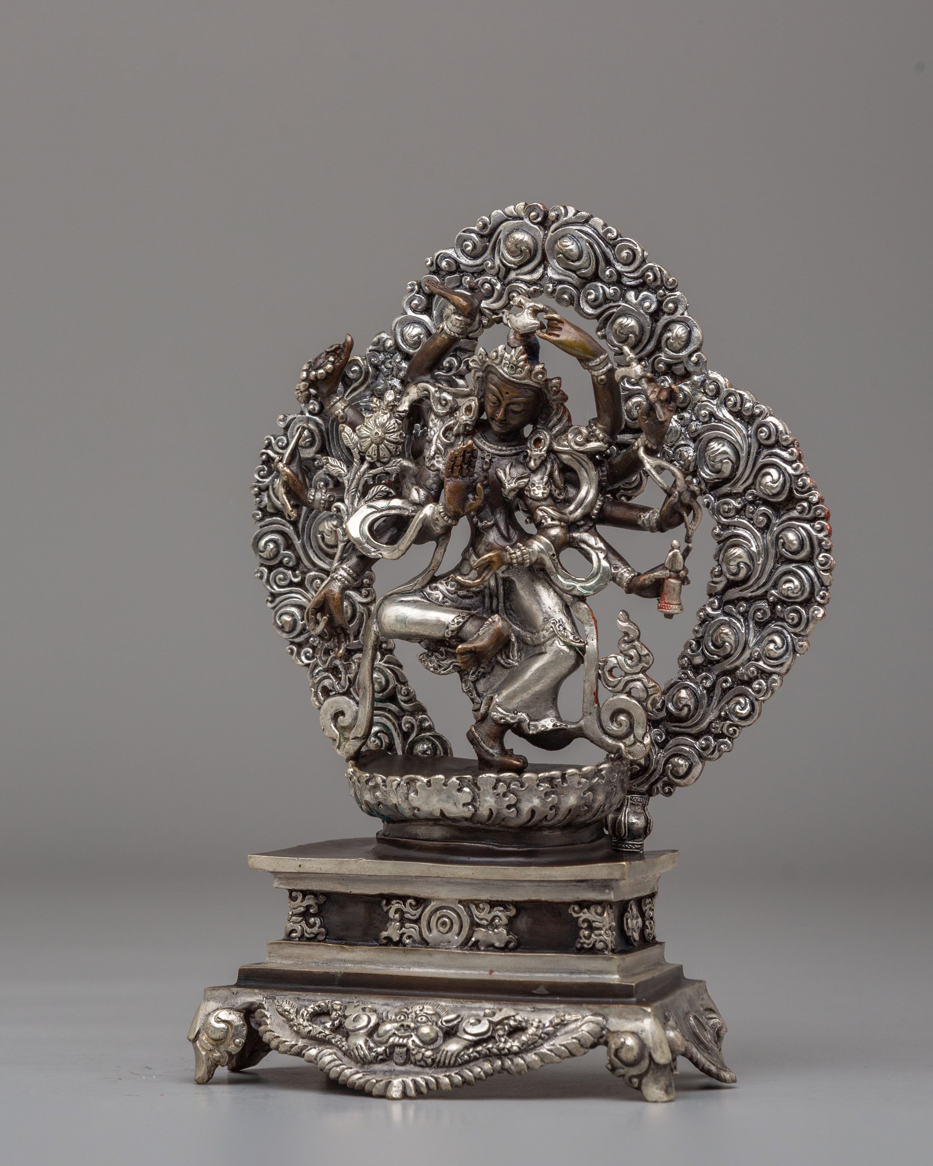 Buddhist Deity Chakrasamvara Statue | Symbol of Spiritual Union and Enlightenment