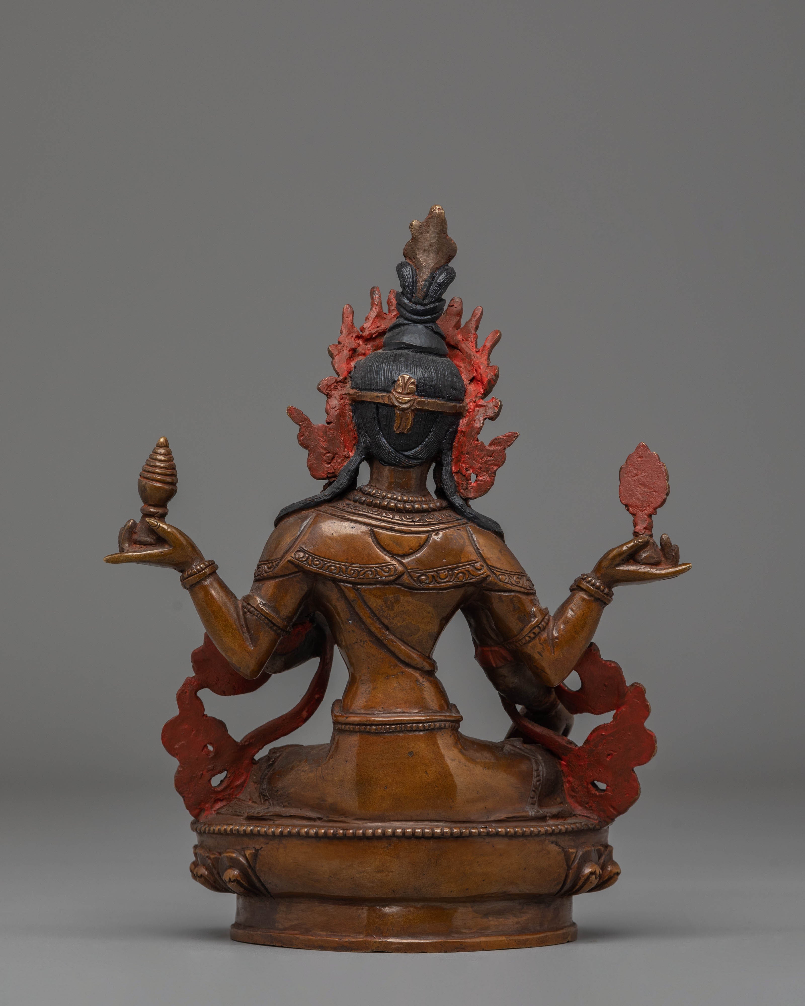 Hindu Deity Laxmi Goddess Statue for Dharma Decor