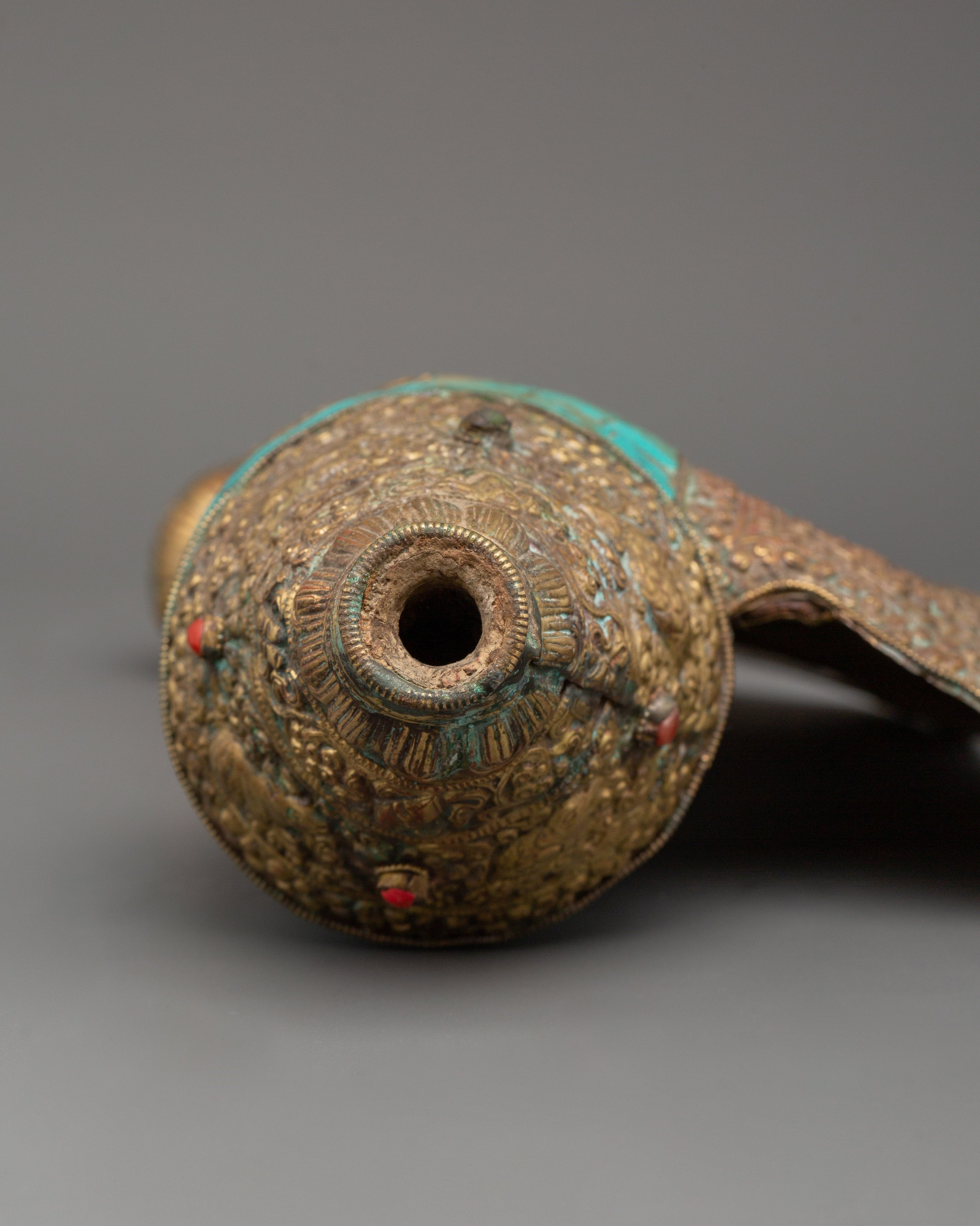 Conch for Ritual | A Sacred Tibetan Offering Tool