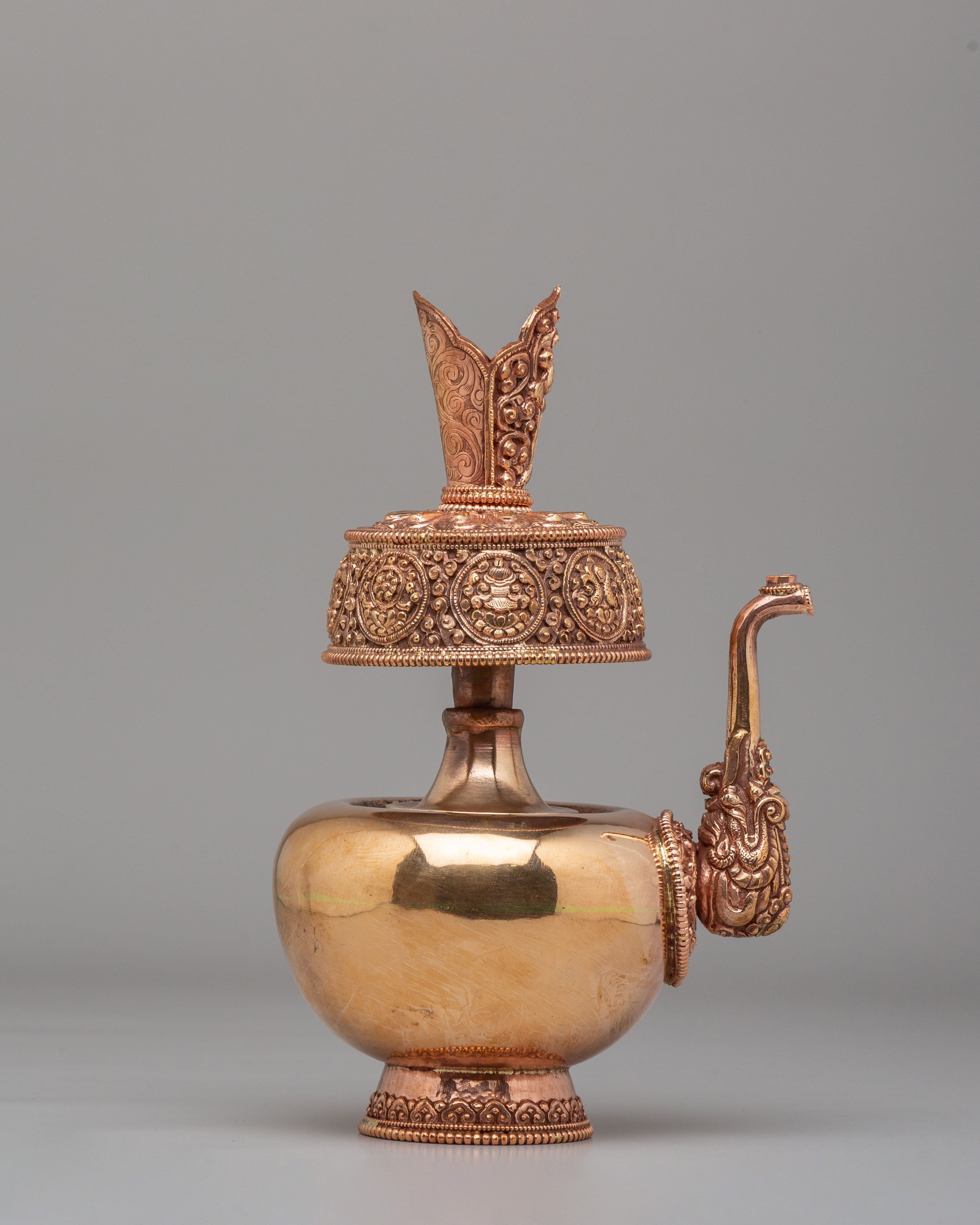 Tibetan Bhumba Offering Vase | Buddhist Ritual Water Vessel