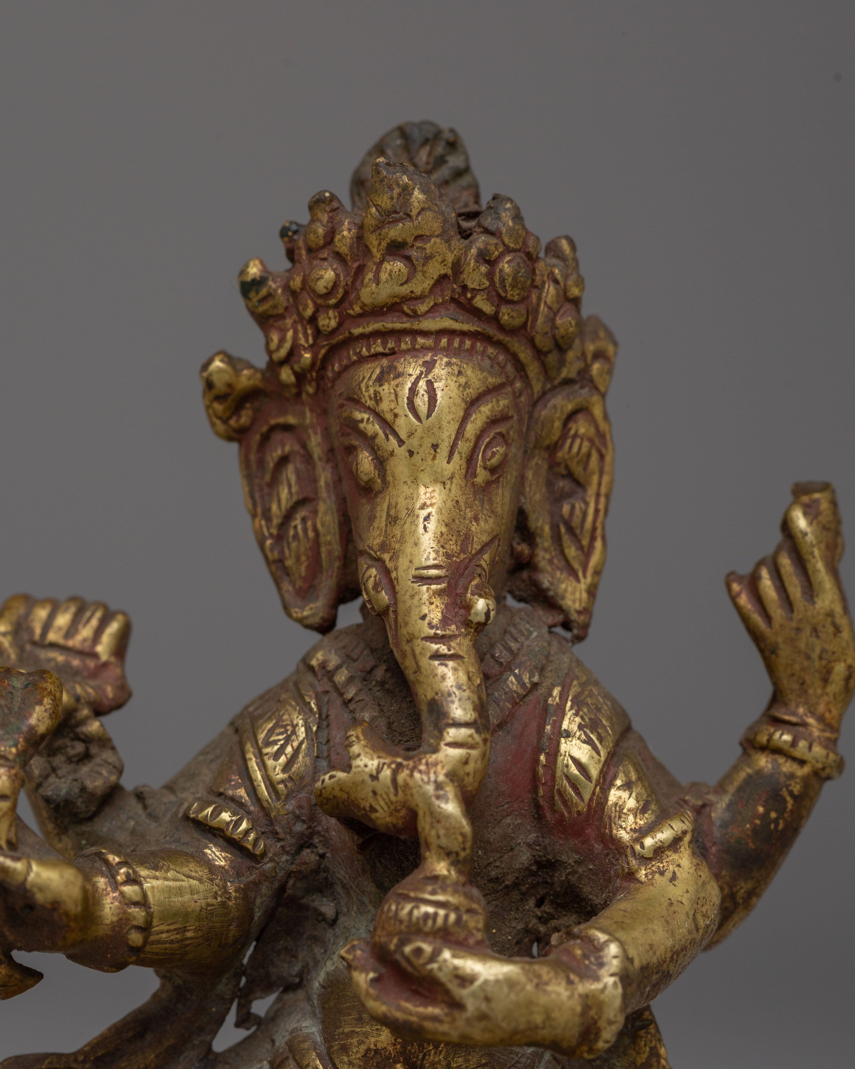 Brass Statue of Ganesh | Remover of Obstacles