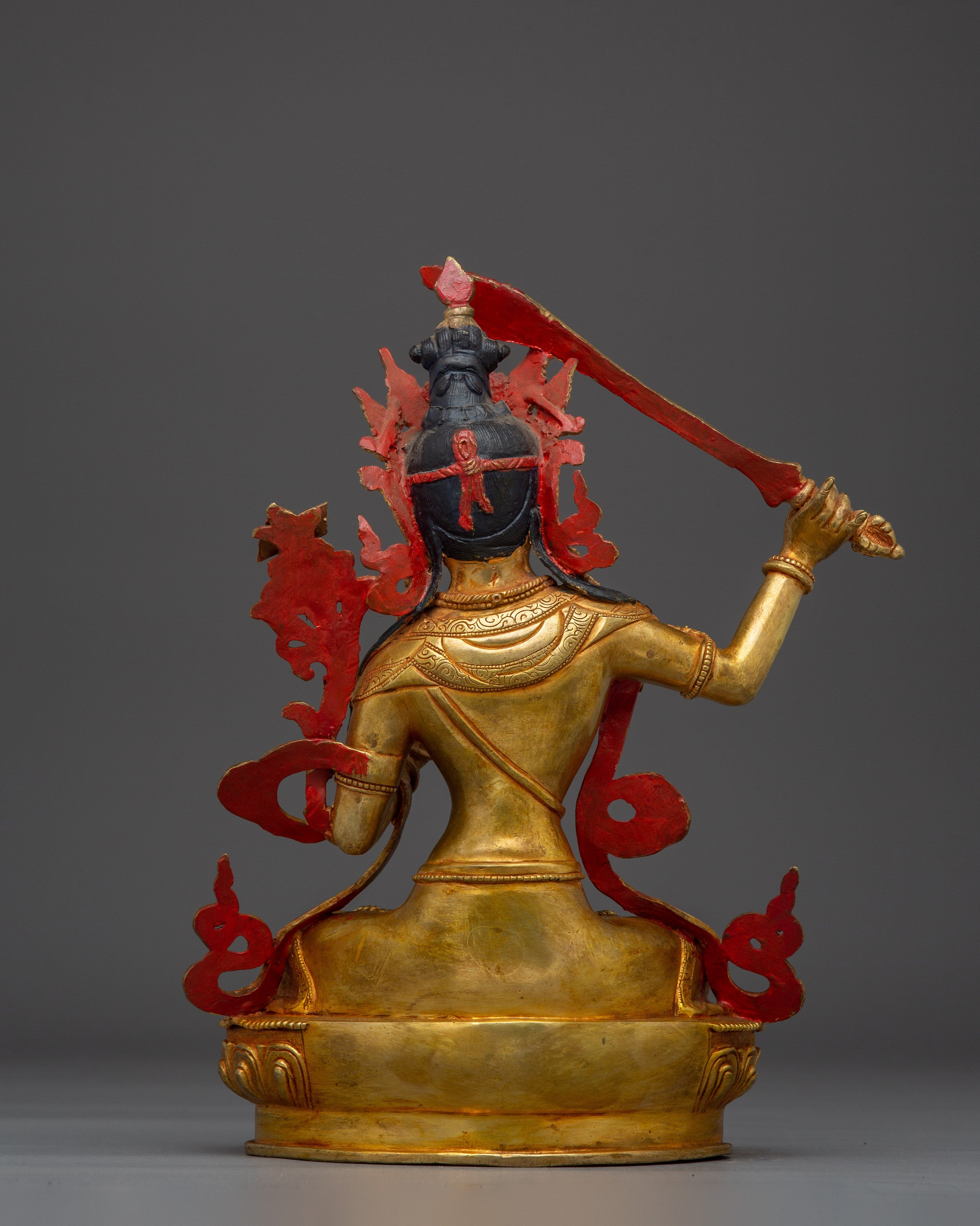 Manjushri Statue Buddha of Wisdom and Knowledge | Ideal for Meditation, or Sacred Space