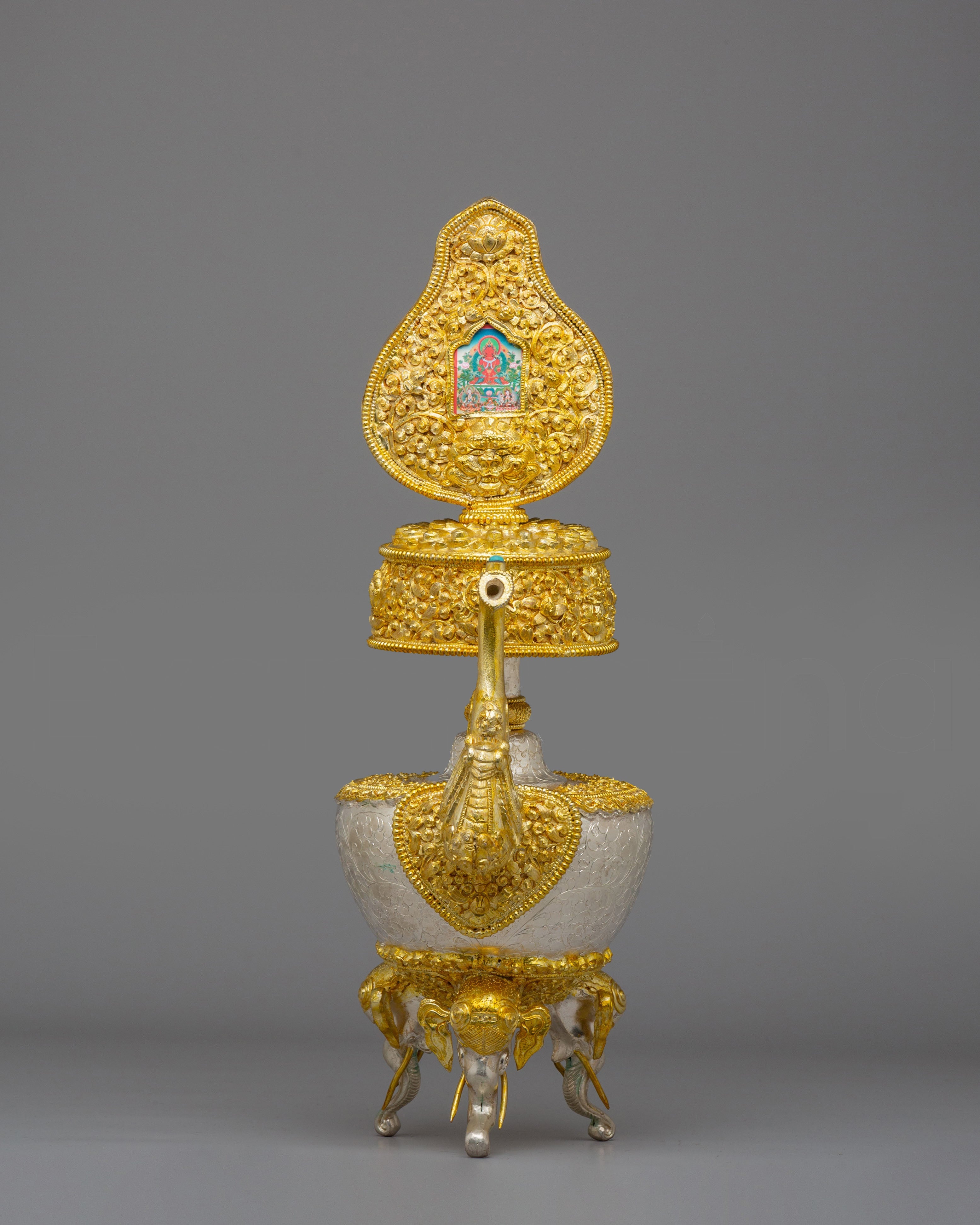 Traditional Bhumba Set for Ritual | Handcrafted Ritual Vessel