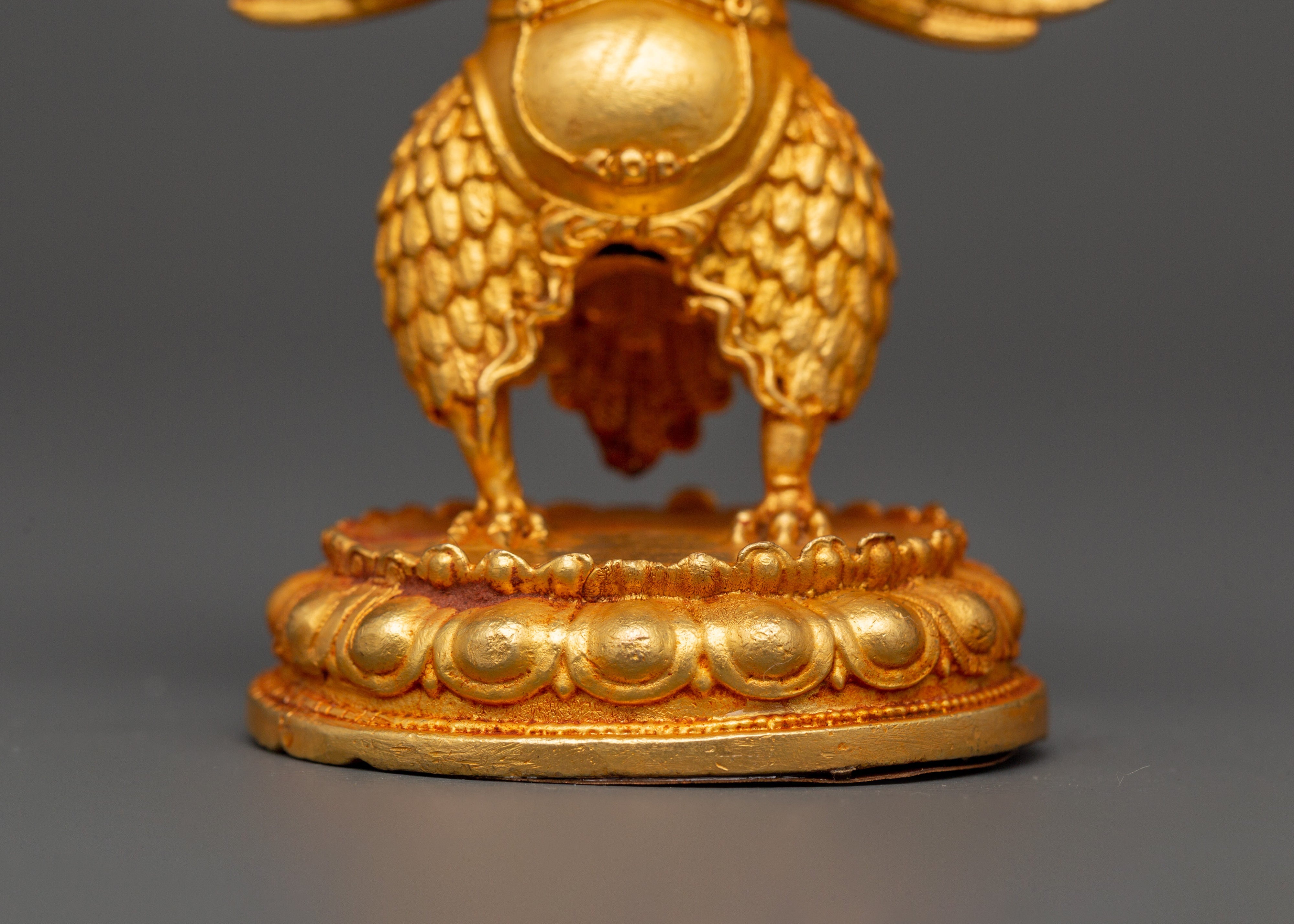 Garuda Tibetan Mythical Protector Deity Figurine - Decor for Protection & Sacred Energy