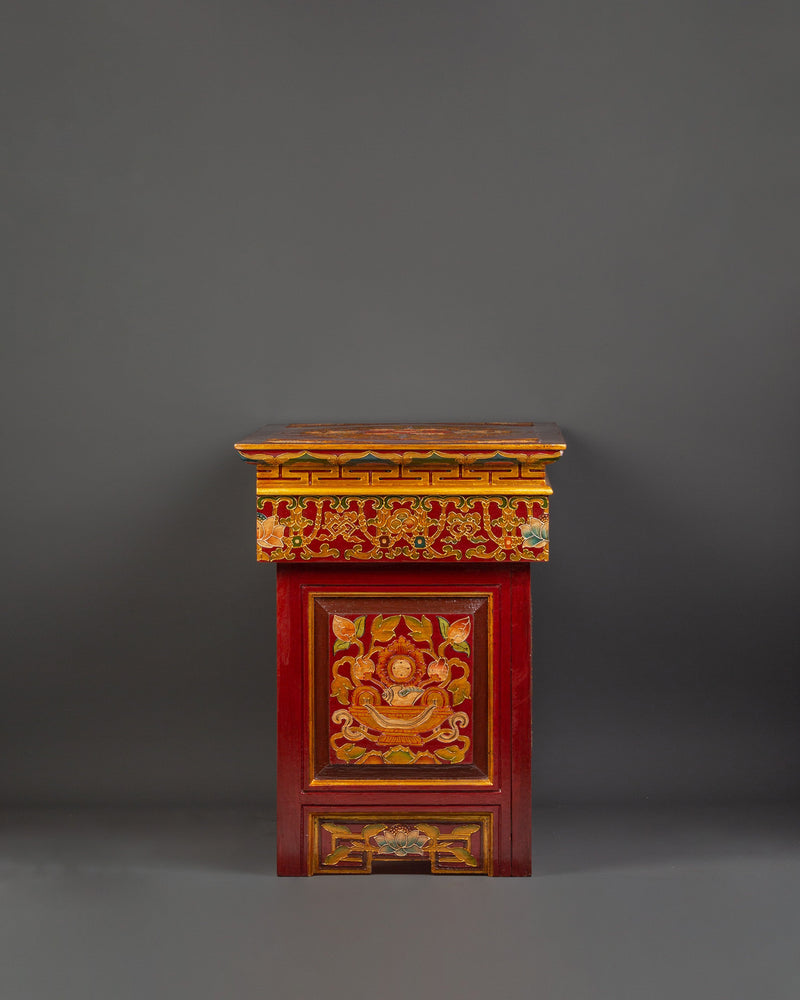 Wooden Folding Table | A Blend of Himalayan Artistry