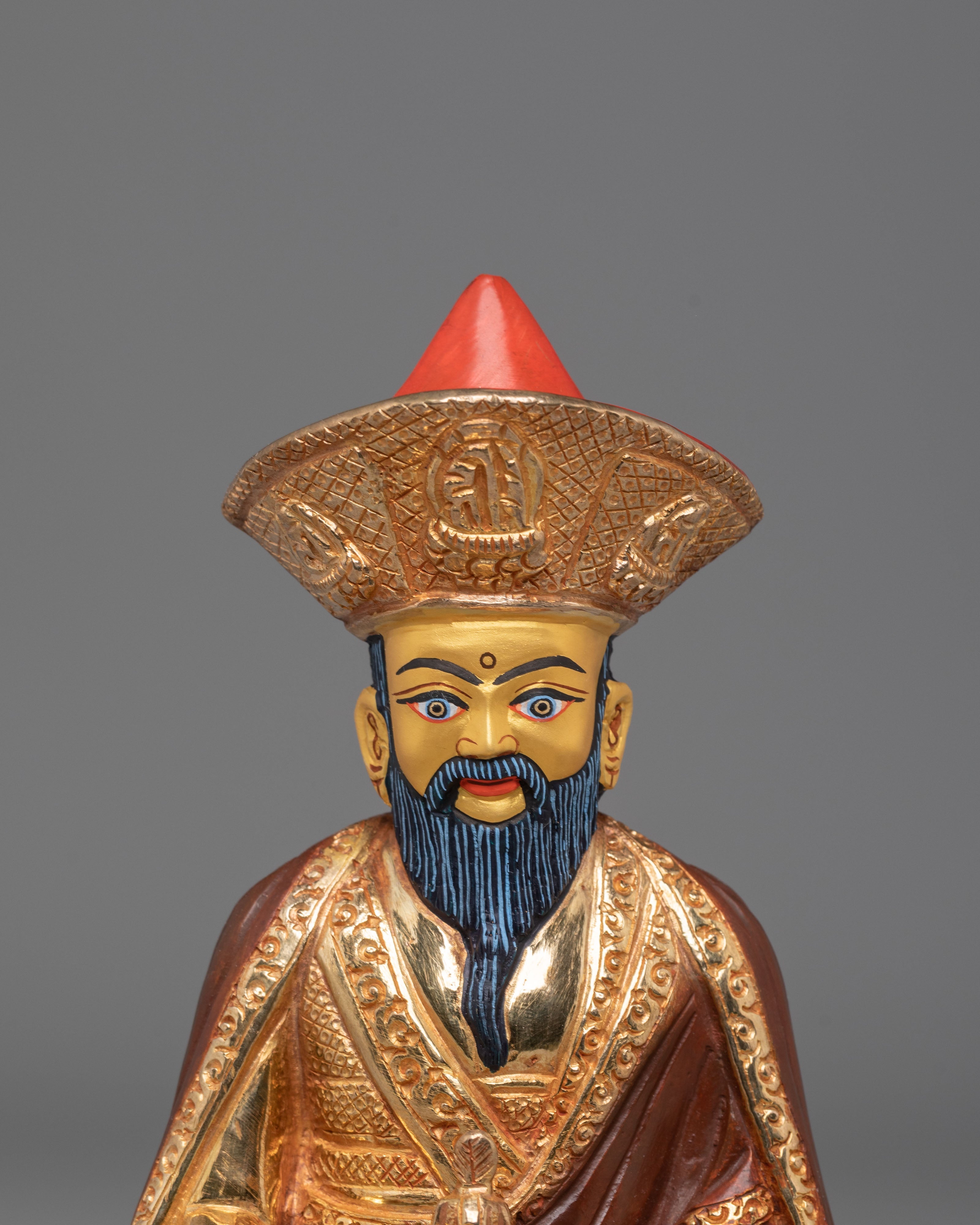 Sacred Statue of Guru Shapdum | Tibetan Guru Shapdum Sculpture