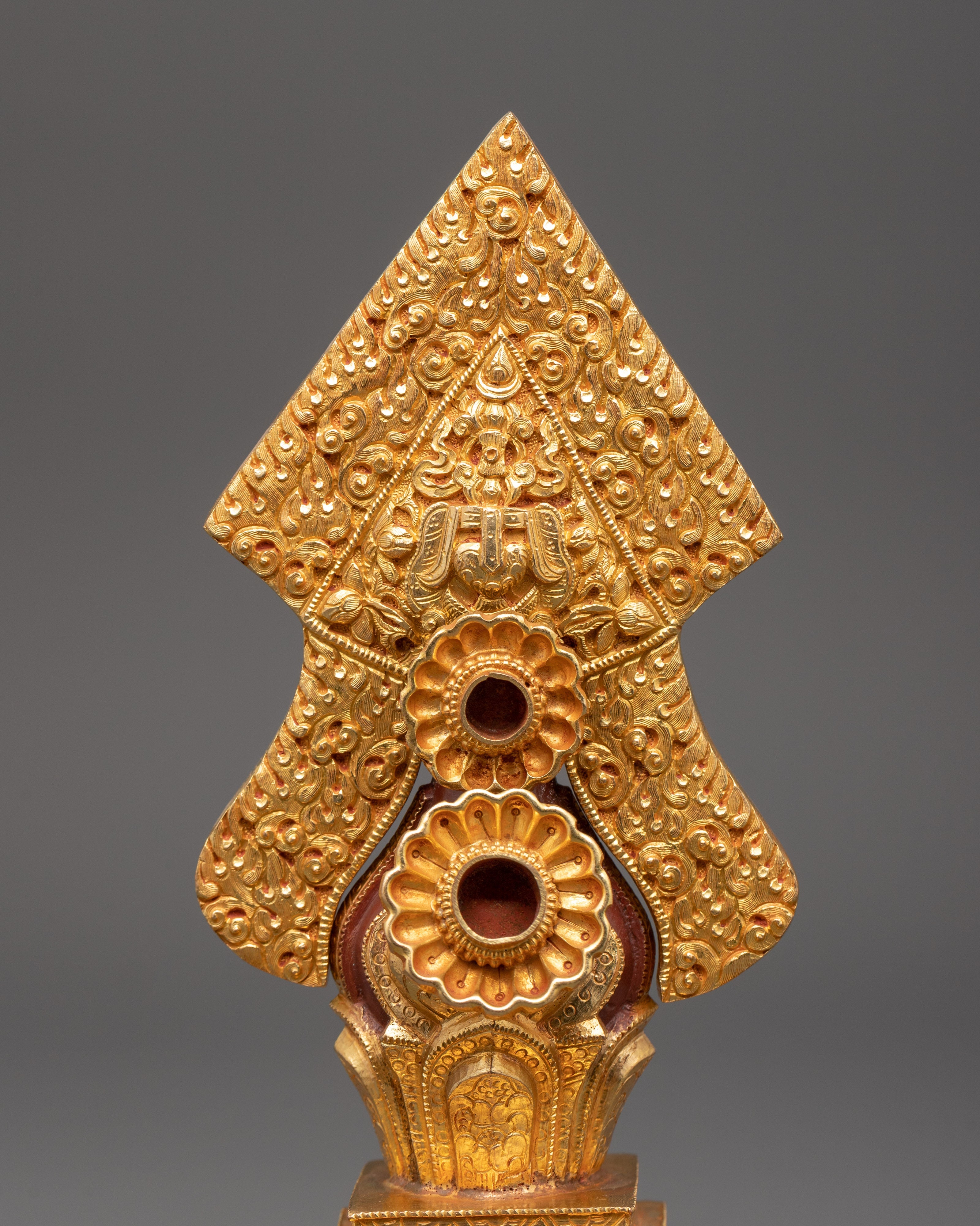Gold-Plated Life Vessel for Shrine | Traditional Crafts