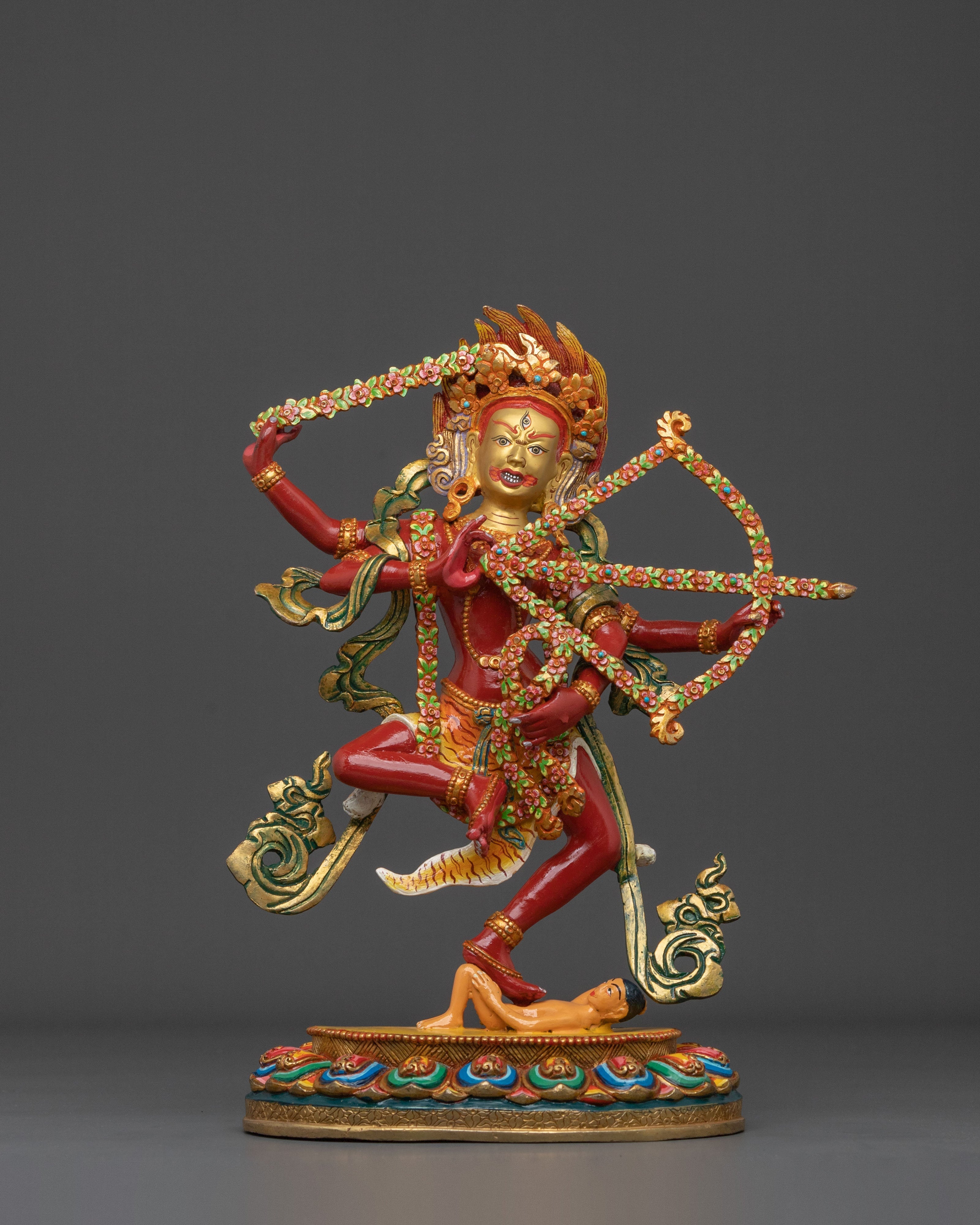 Sacred Kurukulla Statue | Tibetan Dakini Figure