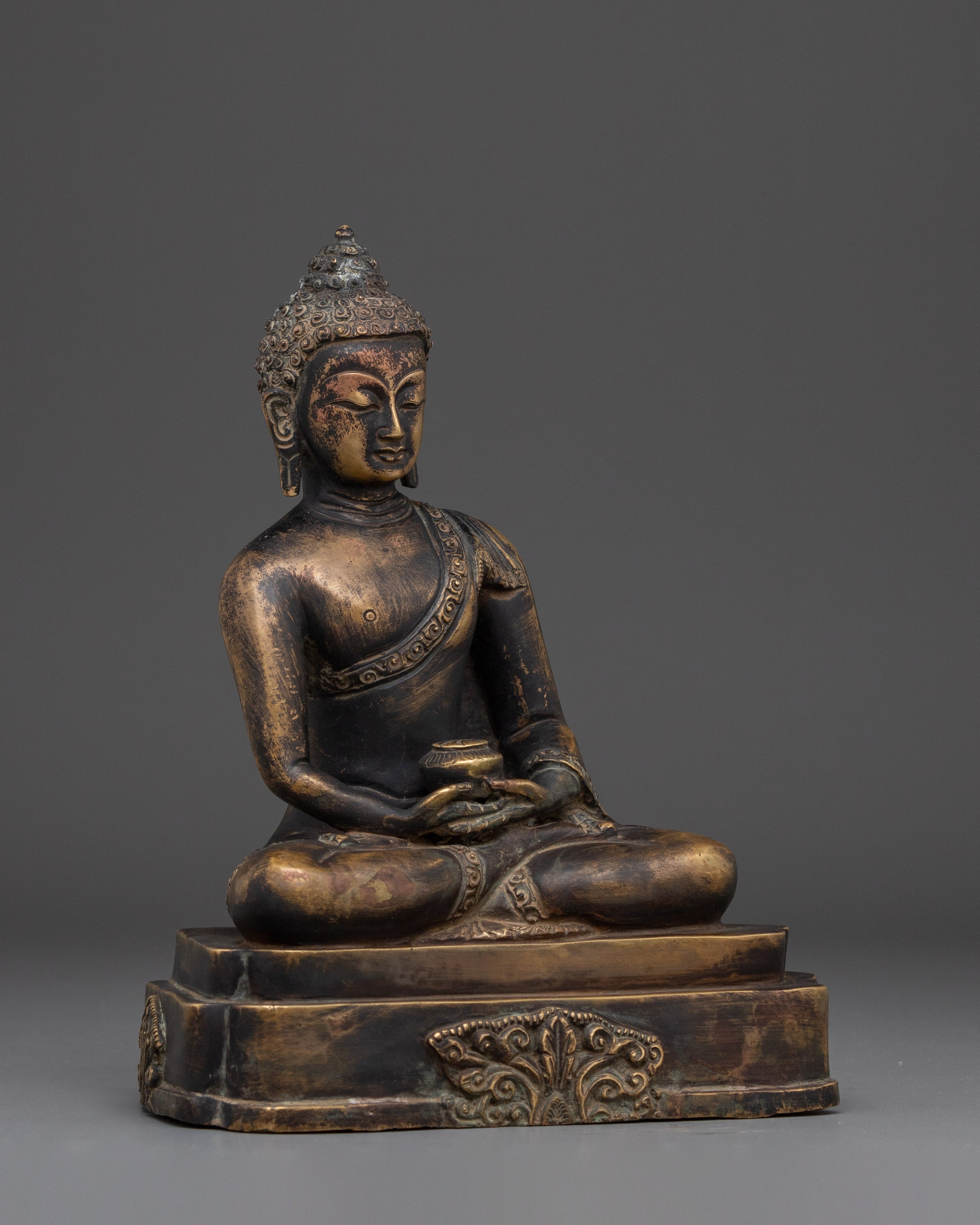 Handmade Dharmakara Amitabha Sculpture | Sacred Buddhist Art