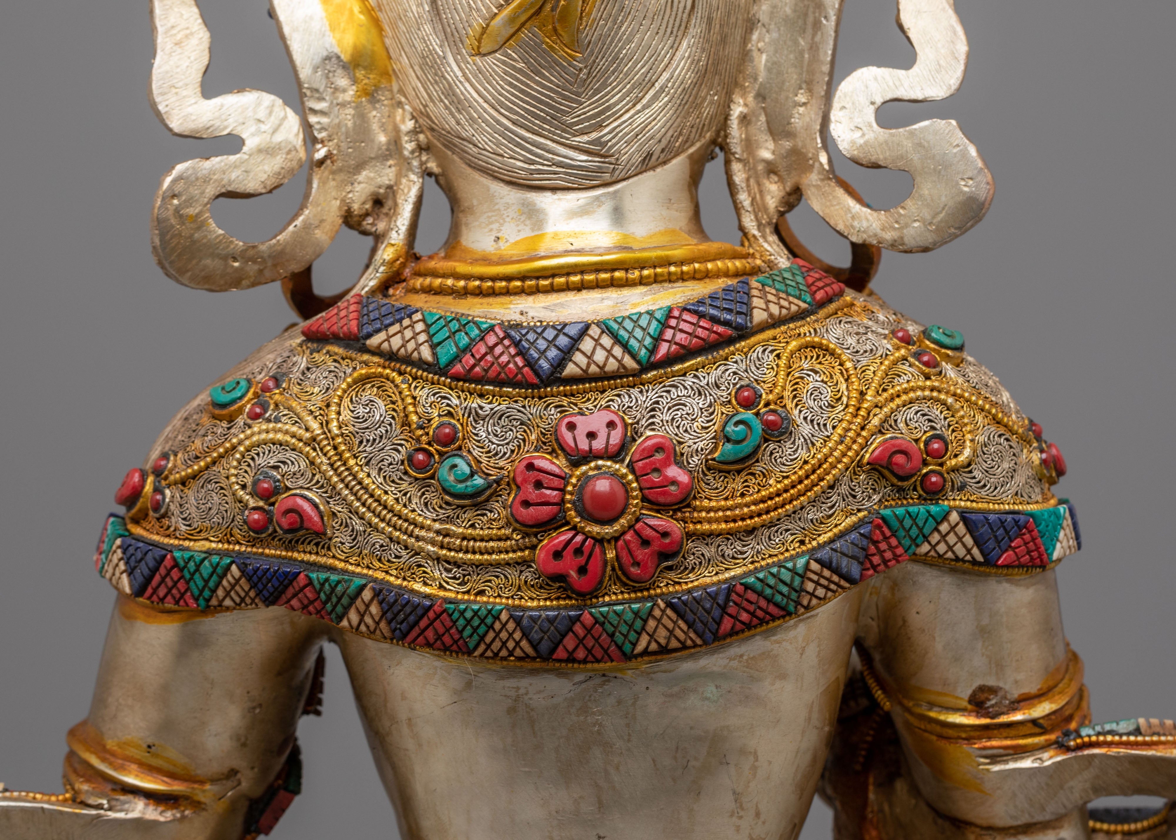 Vajrasattva Buddhist Sculpture | Tibetan Purification Deity