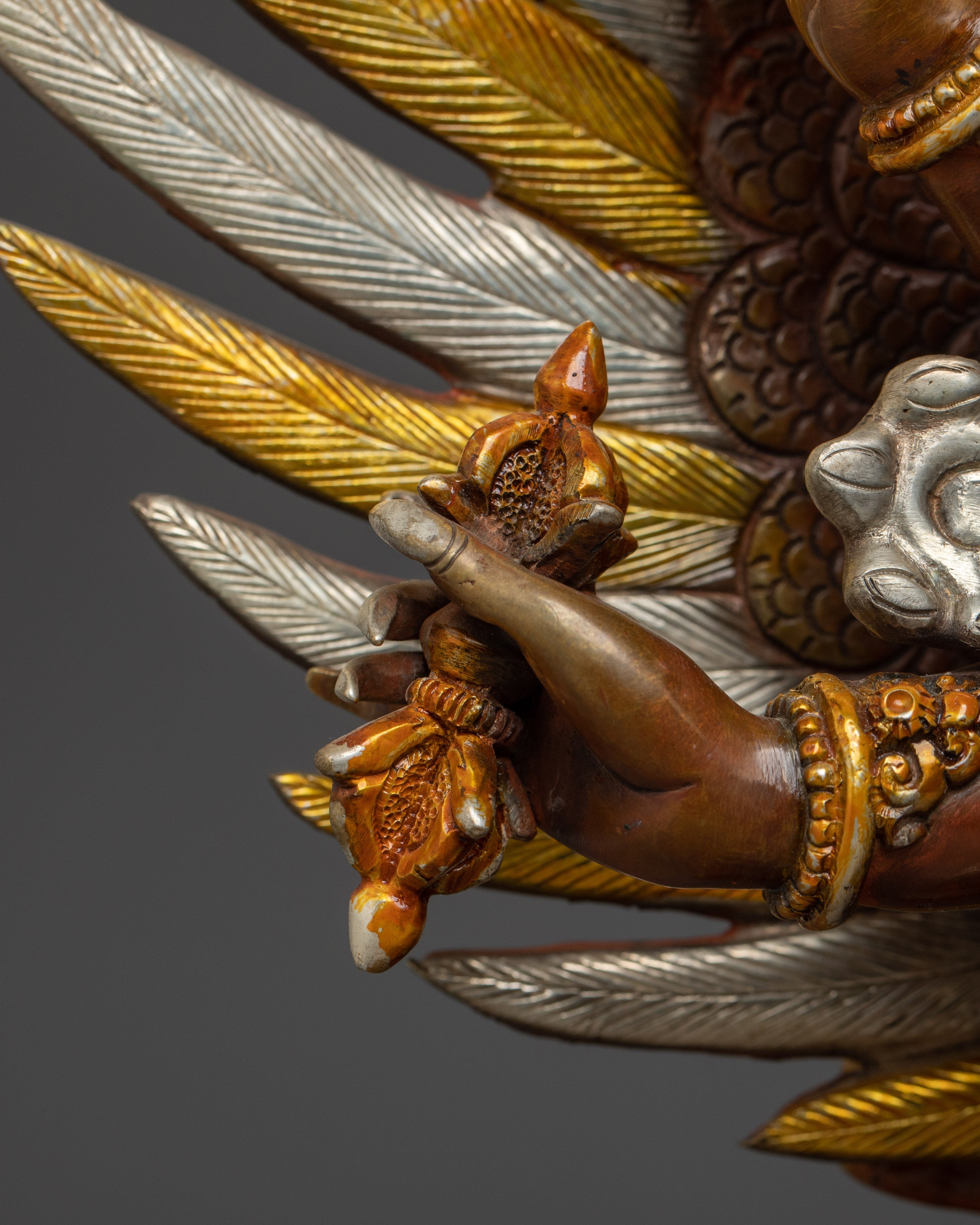 Tibetan Deity Vajrakilaya Statue | Wrathful Deity of Tibetan Buddhism