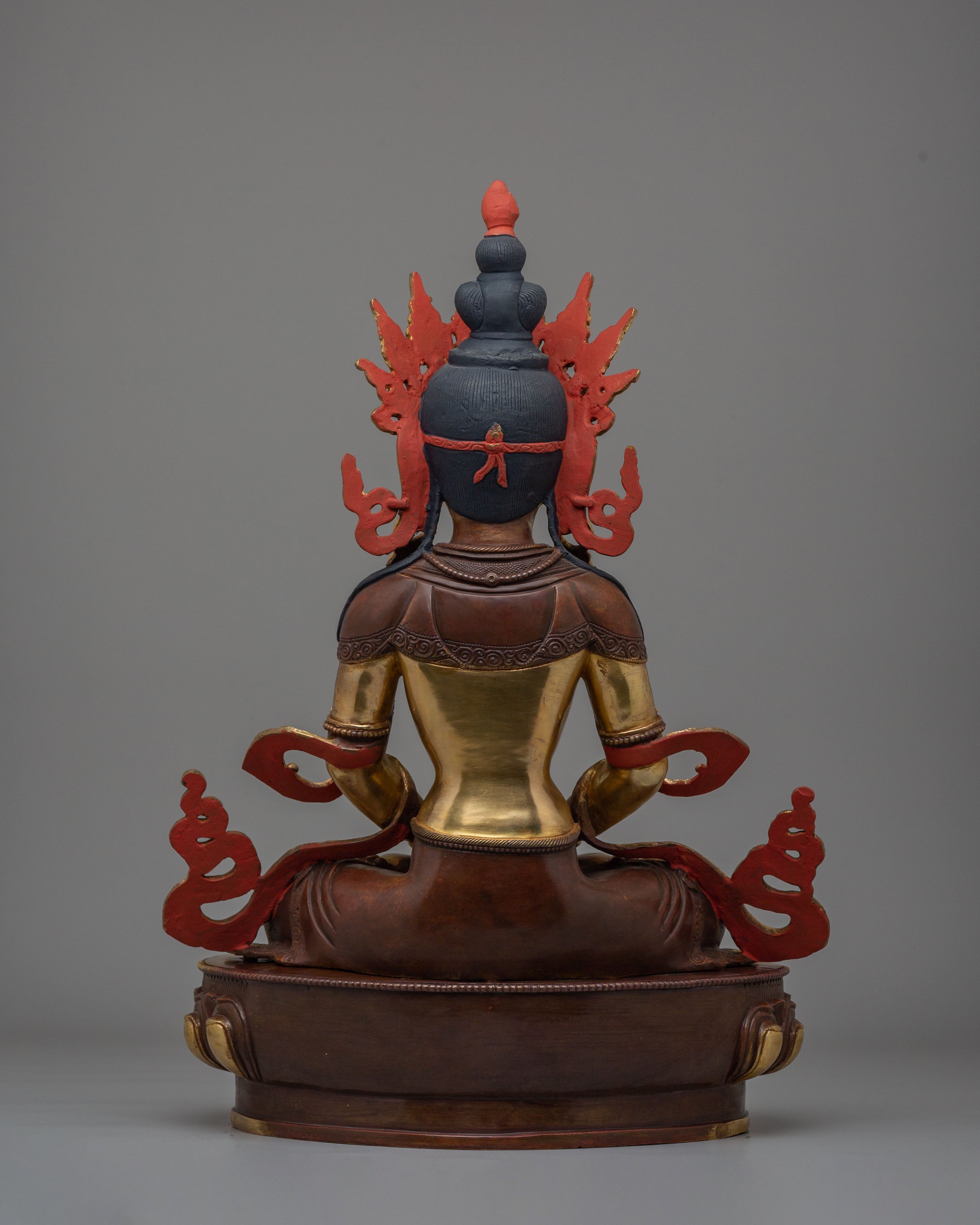 Traditional Amitayus Statue | Handcrafted Artwork