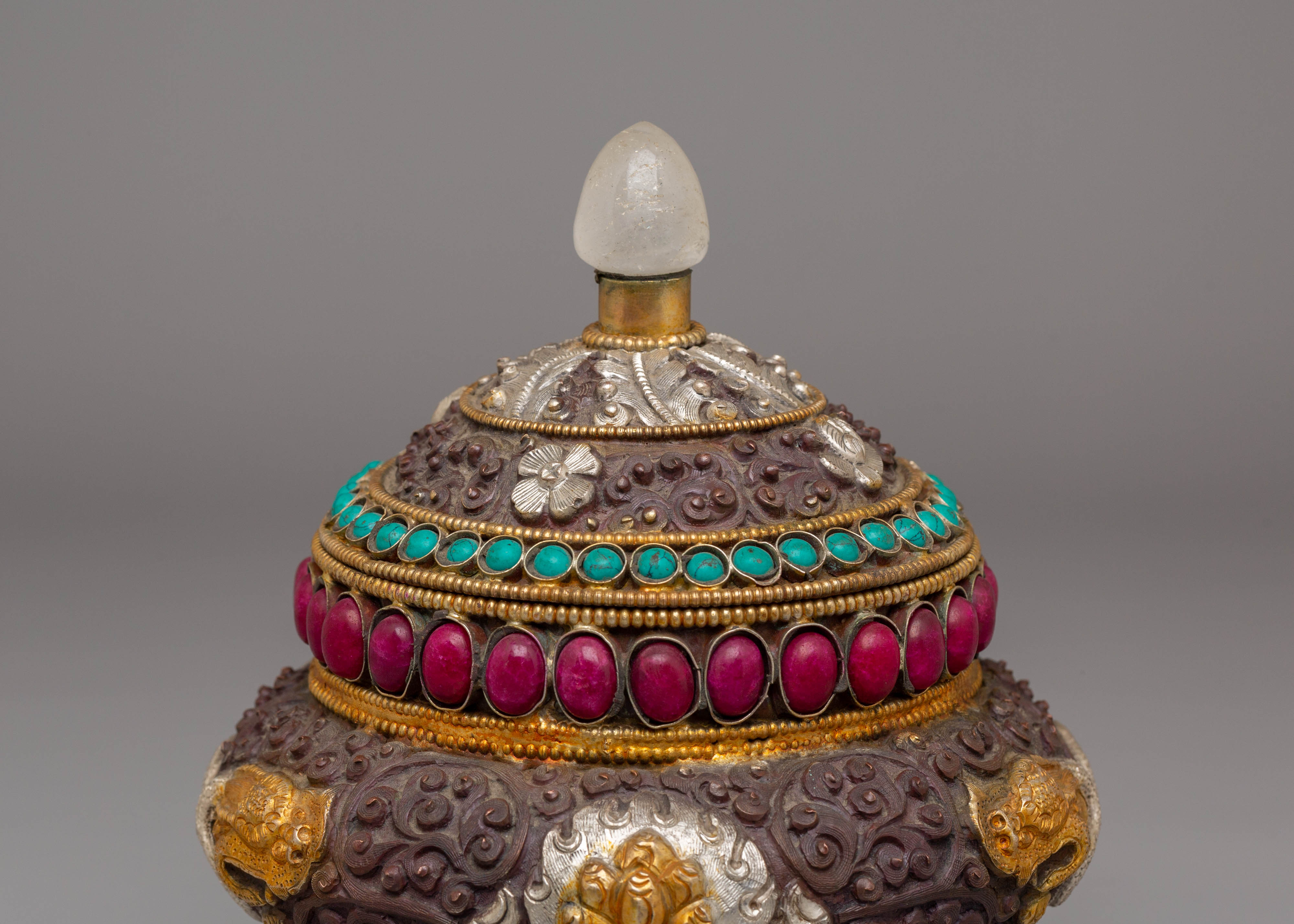 Dhupur Rice Pot for Offering | Tibetan Ritual Vessel