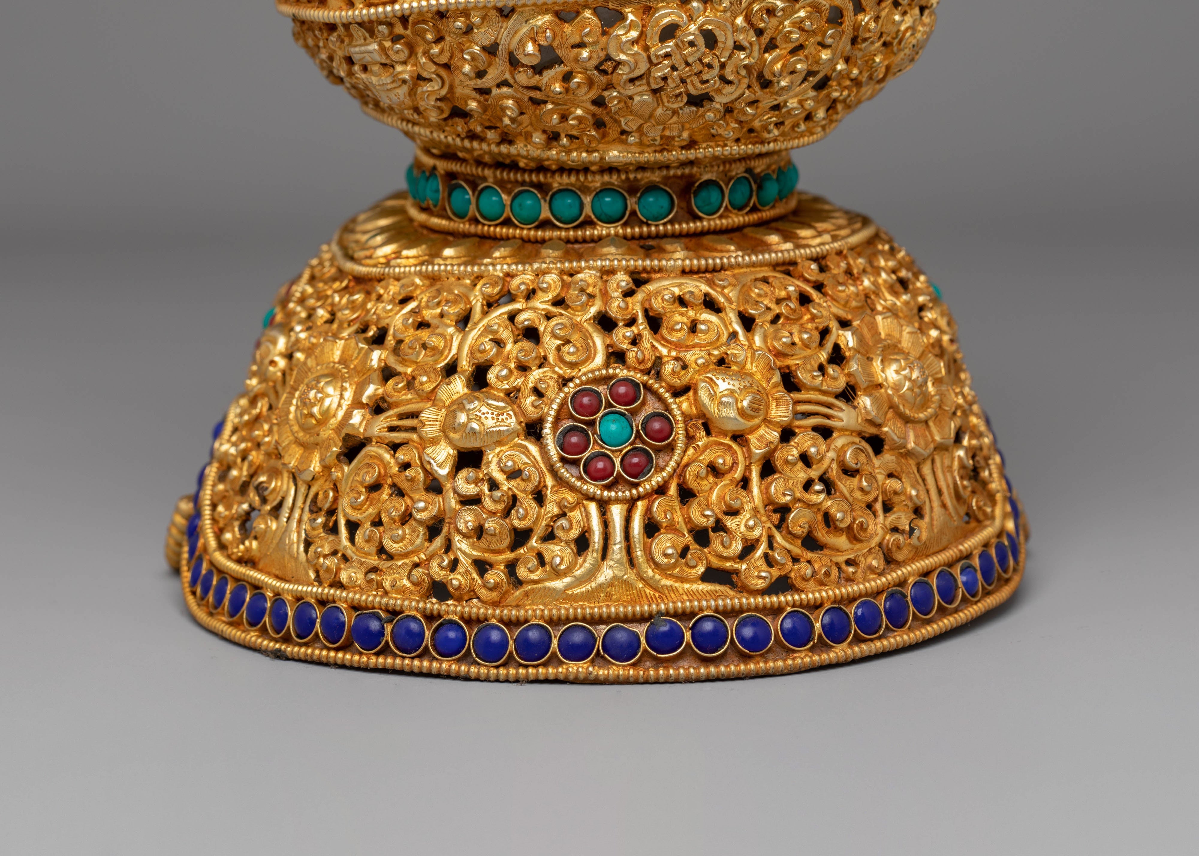 Spiritual Himalayan Kapala | Handcrafted Tibetan Ritual Bowl