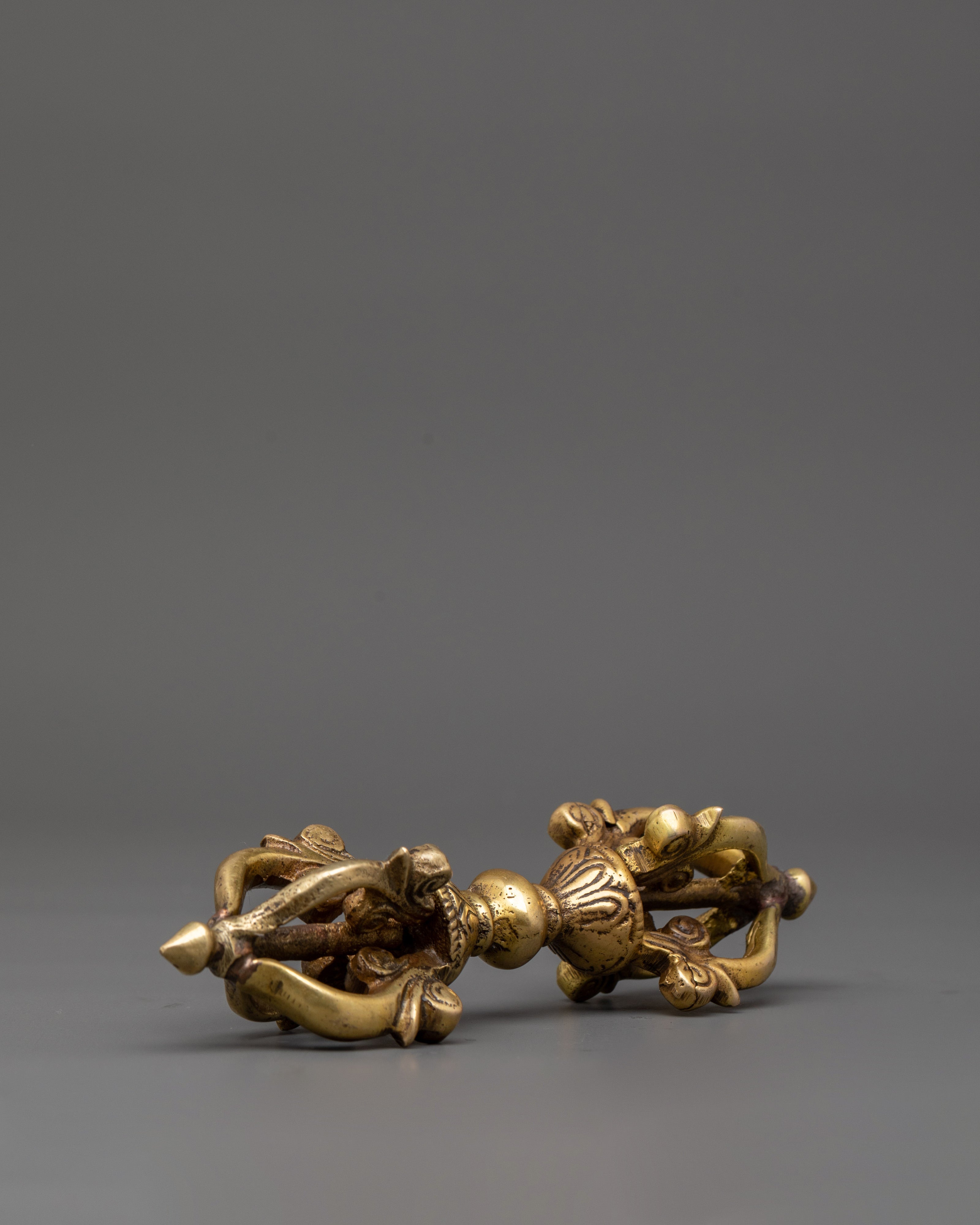 Handcrafted Brass Vajra Dorje | Buddhist Ritual Symbol