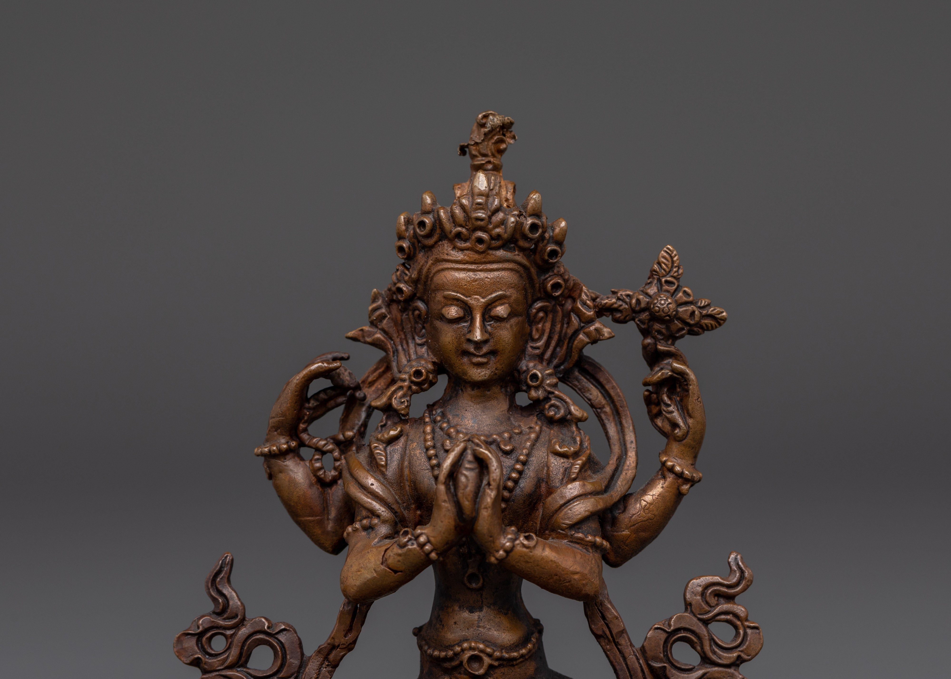 Chenresig Compassionate Bodhisattva | Tibetan Buddhism Shrine Decor