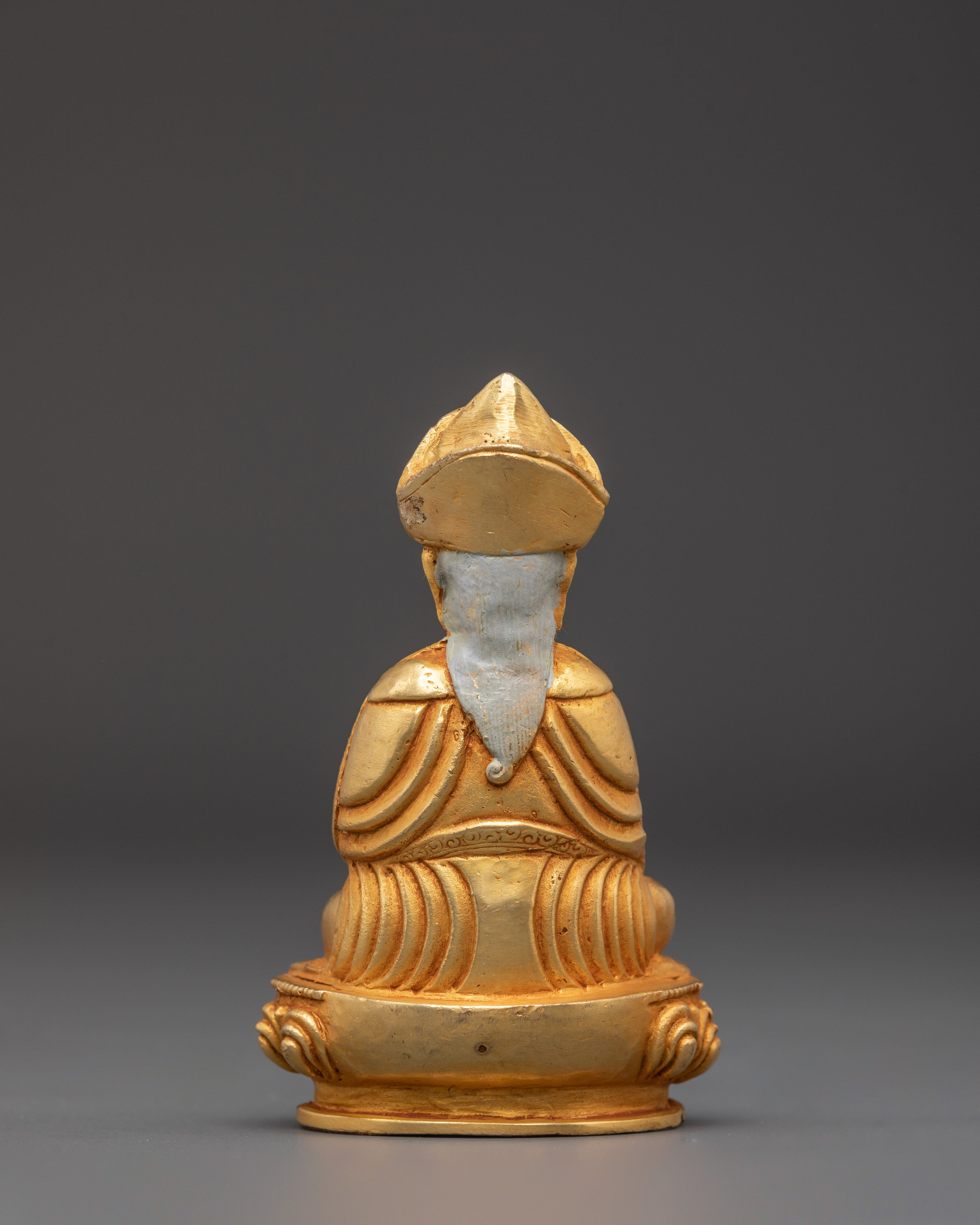Handmade Guru Shapdum Statue | Sacred Tibetan Buddhist Master