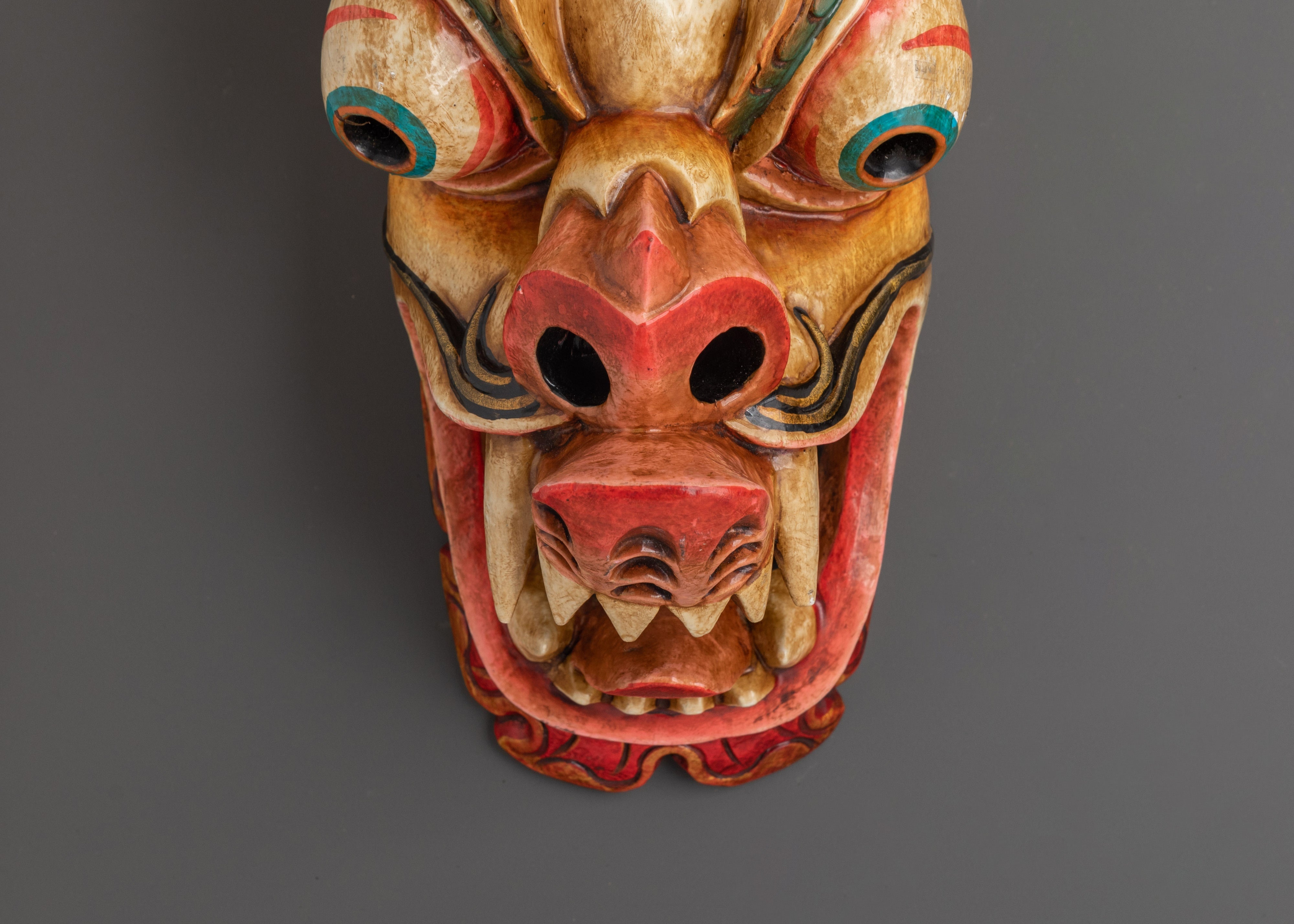Tibetan Religious Wall Art | Spiritual Protection Wall Hanging
