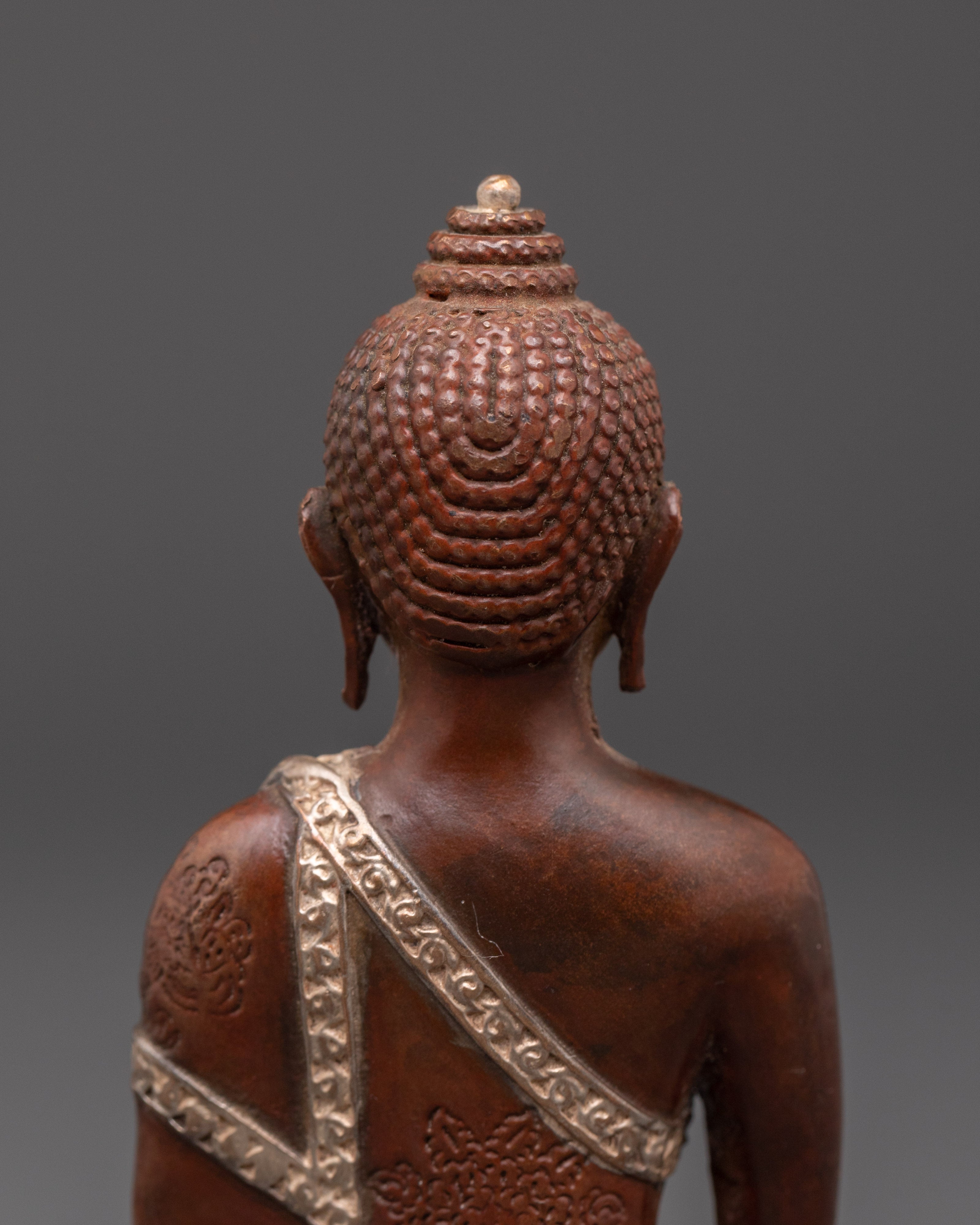 Traditional Shakyamuni Buddha Statue | Handcrafted Buddhist Sculpture