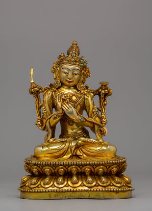 Tikshana Manjushri Statue
