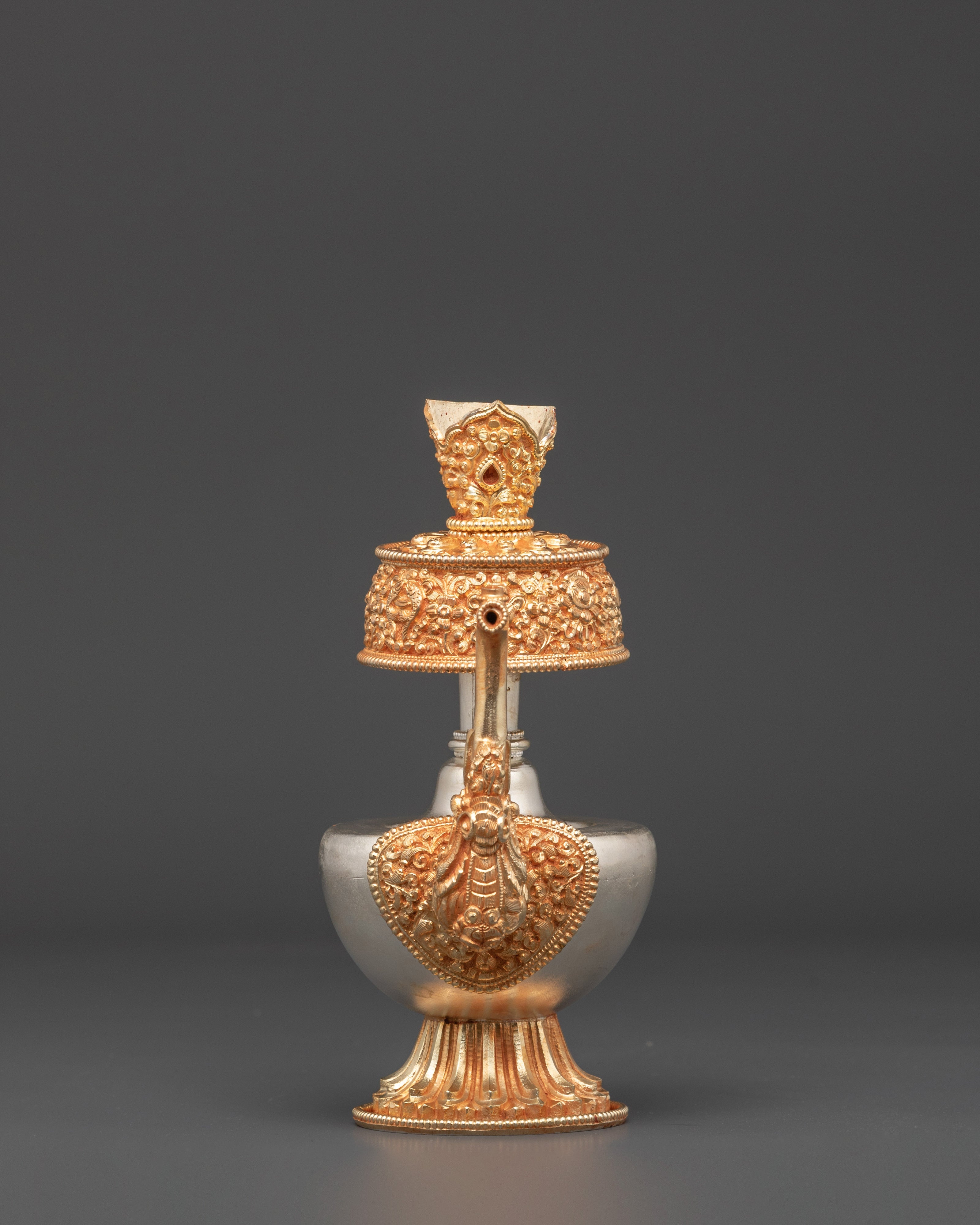 Gold And Silver Plated Bhumba | Water Offering Vassel