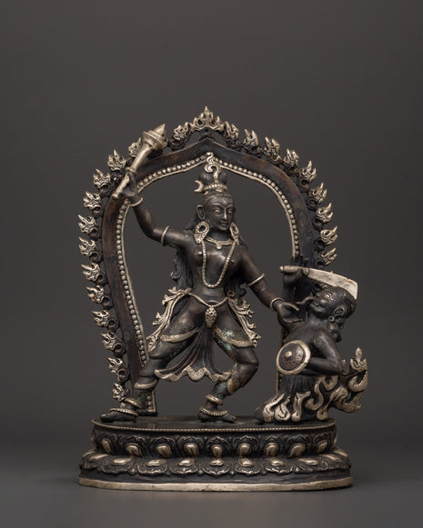 Baglamukhi Devi Statue