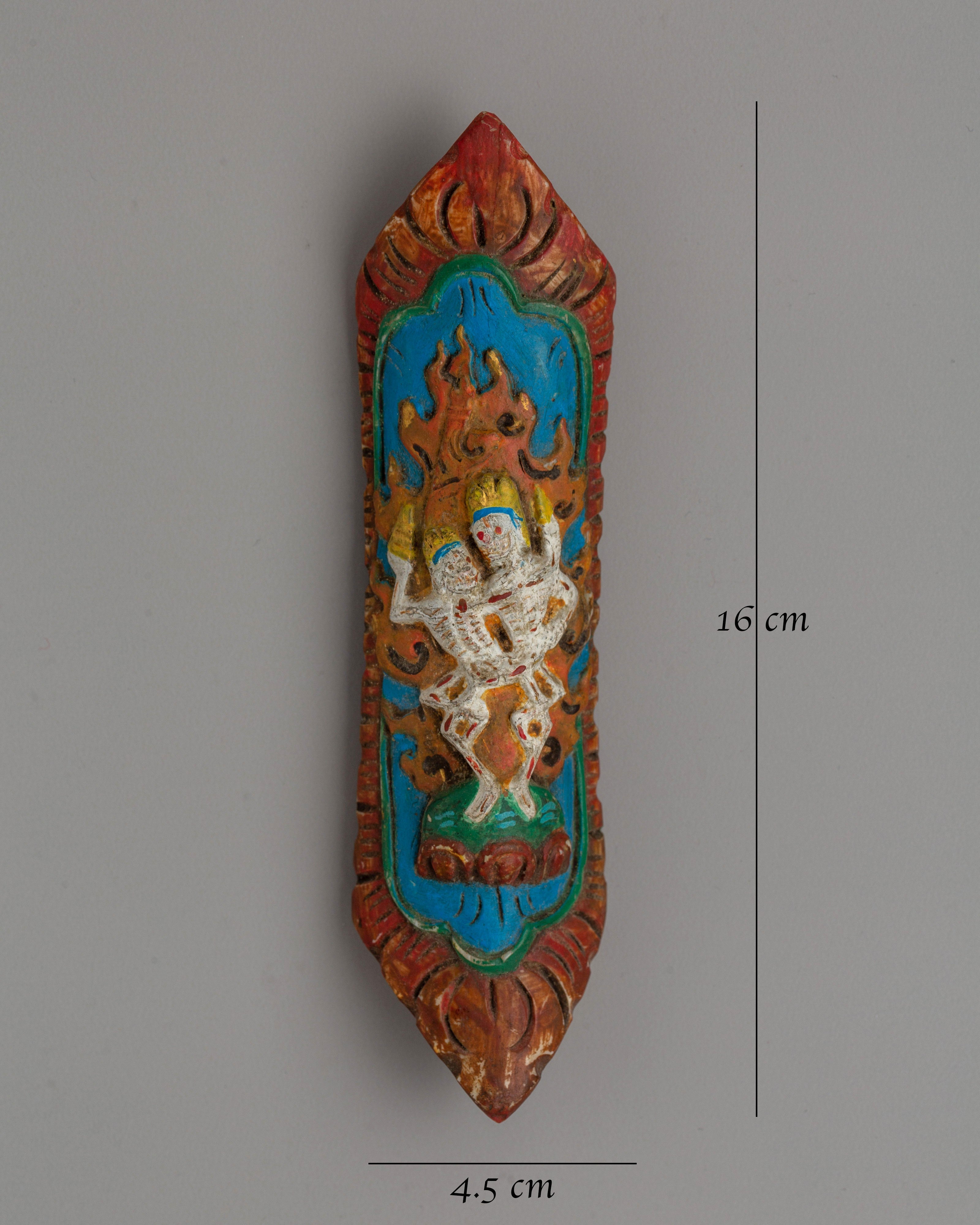 Buffalo Bone Citipati Apron | Tantric Ritual Tool