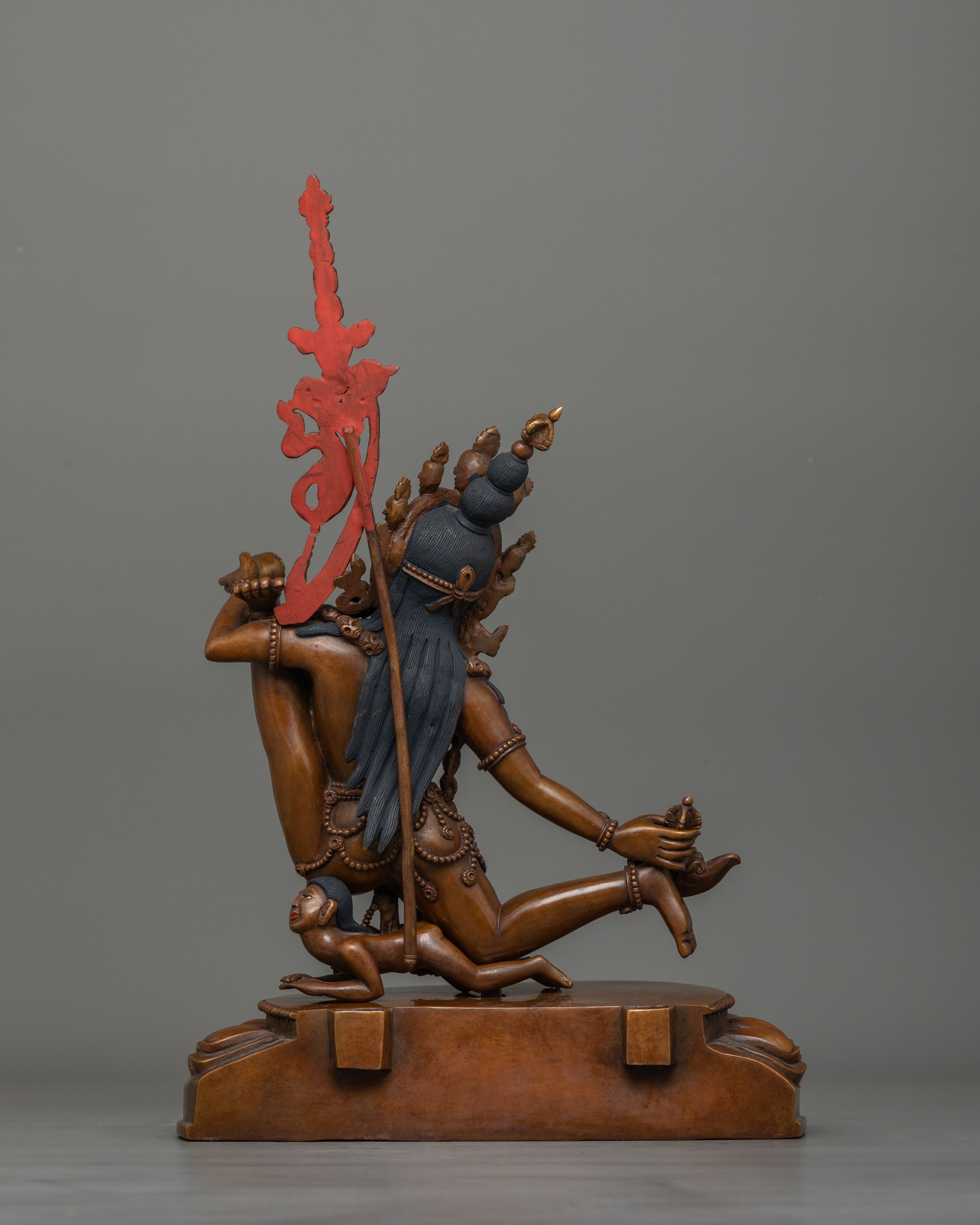 Fierce Vajrayogini Female Dakini Sculpture | Statue for Spiritual Transformation
