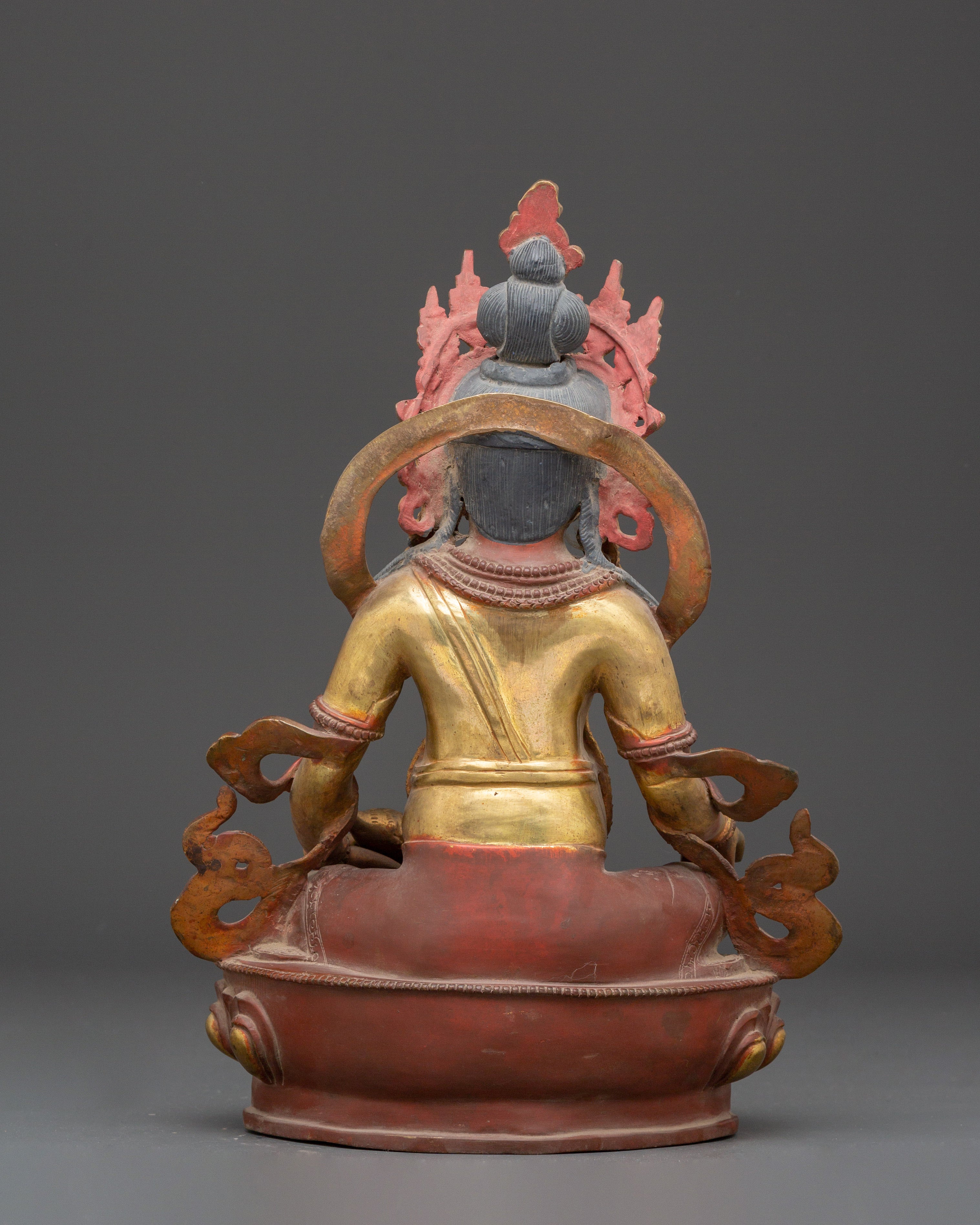 Statue of Buddhist Prosperity, Dzambhala | Tibetan Wealth Deity