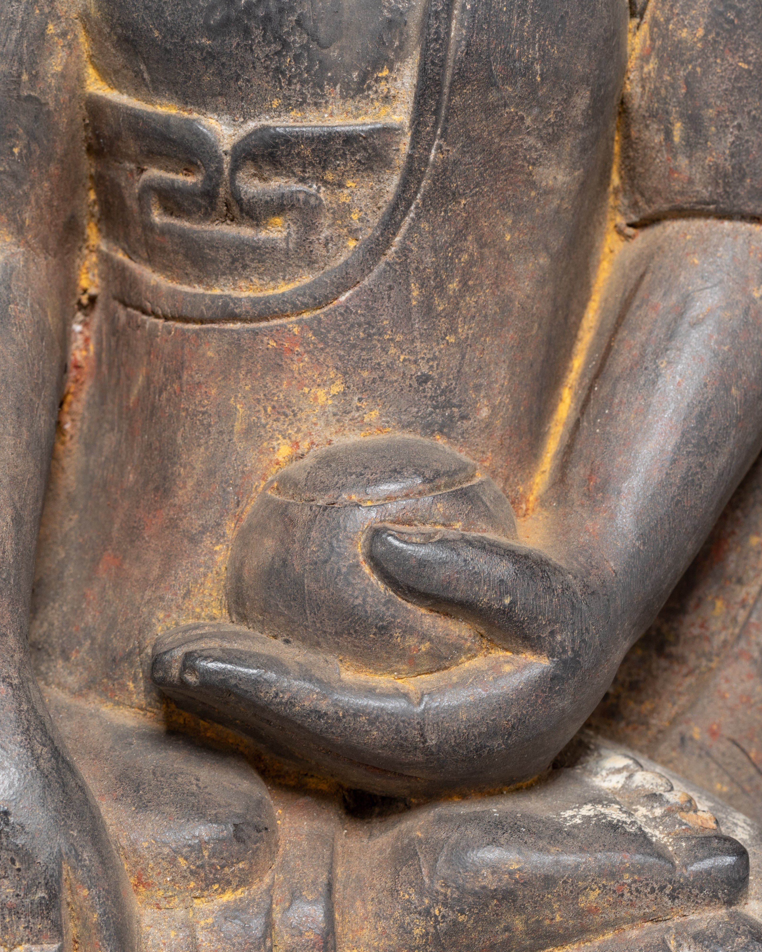 Shakyamuni Buddha Wooden Sculpture | Historical Buddha