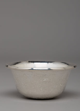 Handcrafted Seven Silver Offering Bowls | Symbolizing Devotion and Spiritual Connection