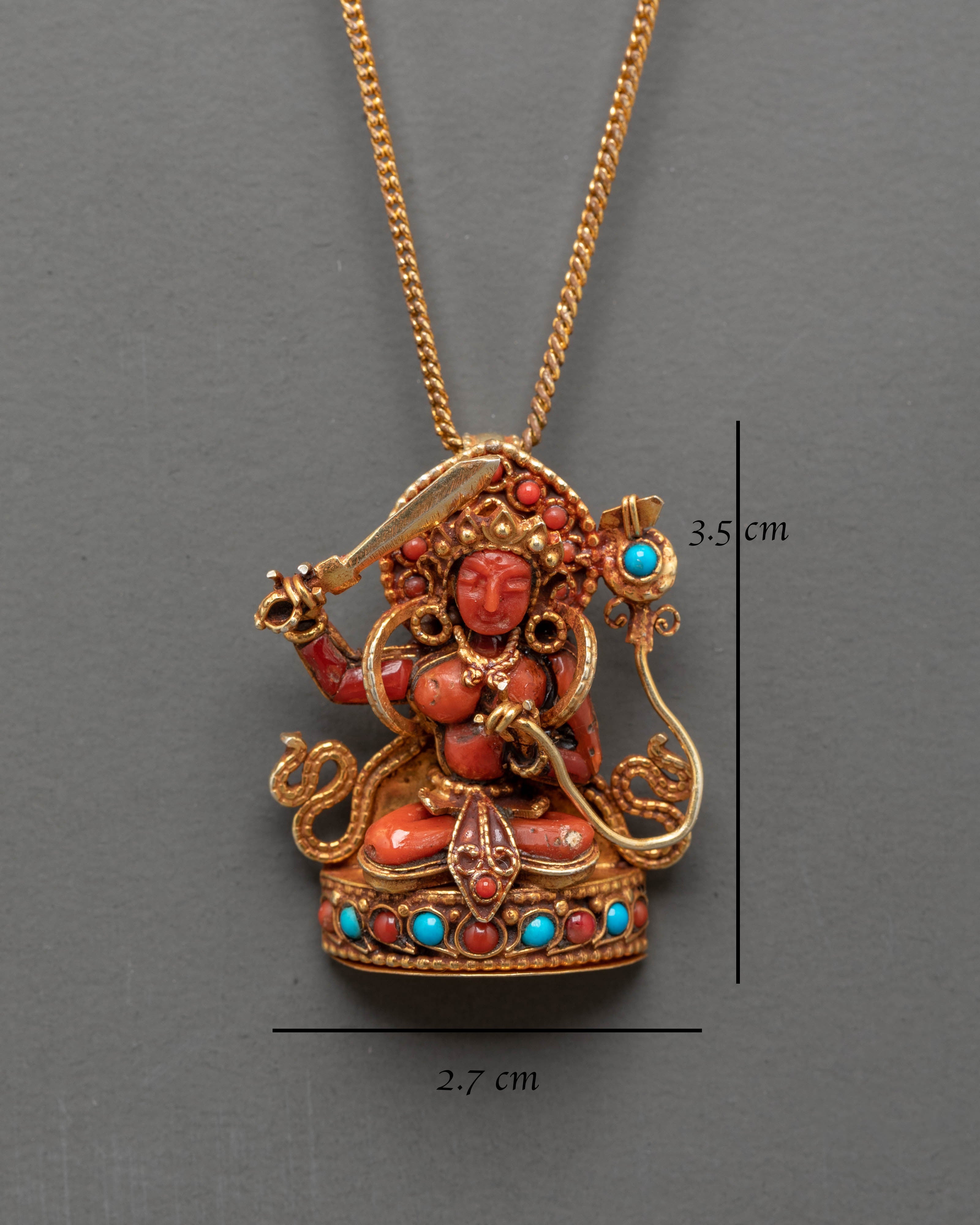 Handmade Protection Deities Locket | Spiritual Protection and Devotional Use