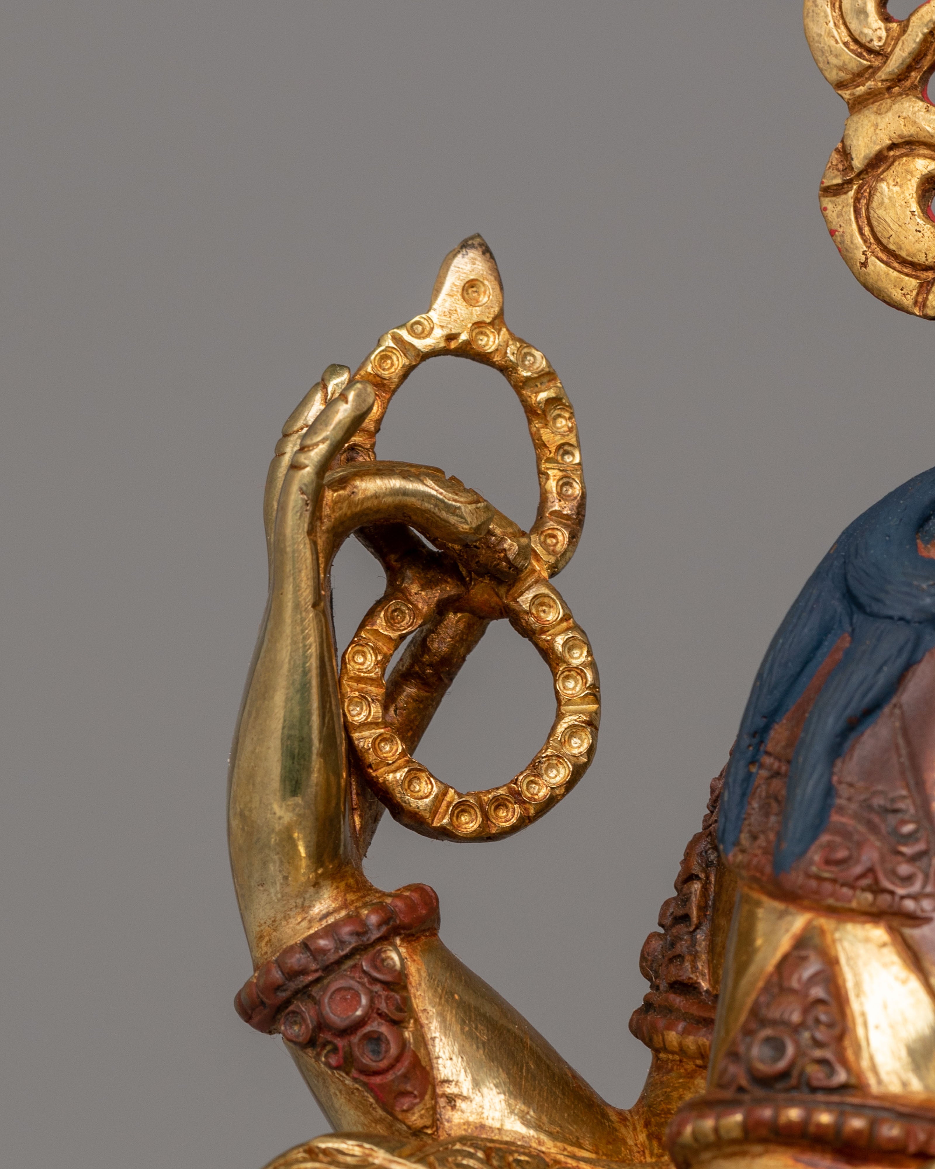 Traditional Himalayan Chenrezig Figurine | Tibetan Spiritual Art