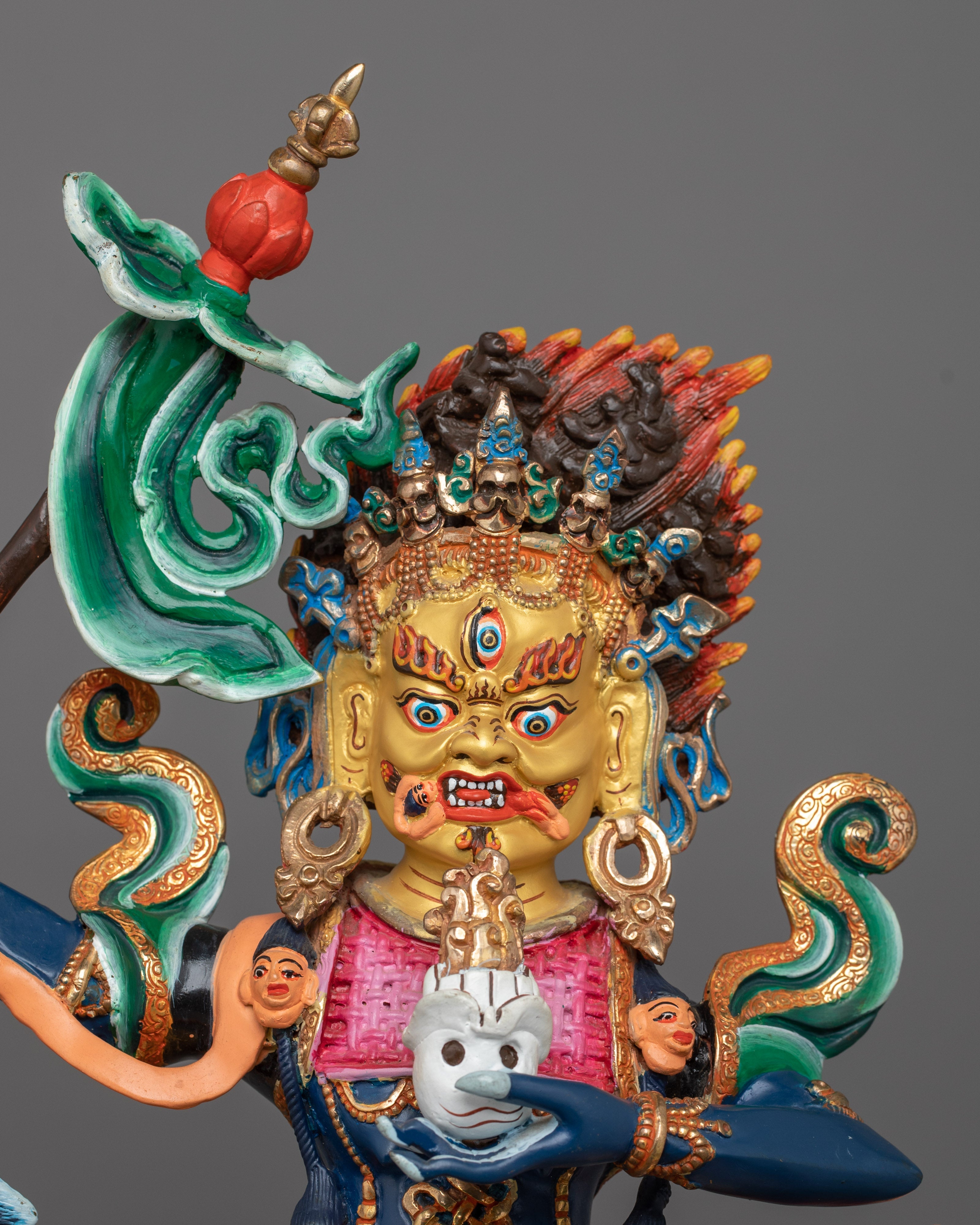 Tantric Buddhist Palden Lhamo Statue | Protector of the Dharma
