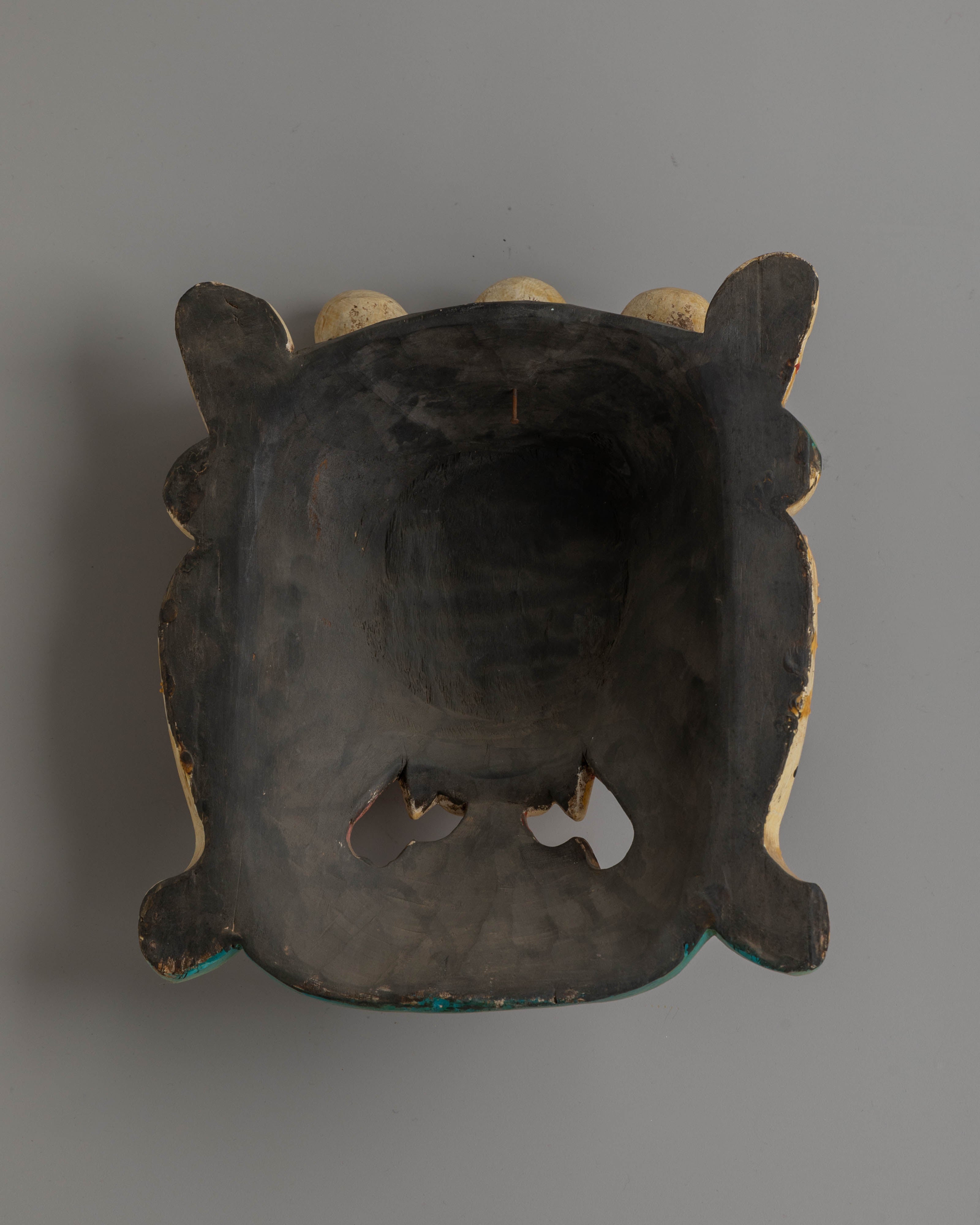 Bhairav Wooden Mask Wall Hanging | Symbol of Protection