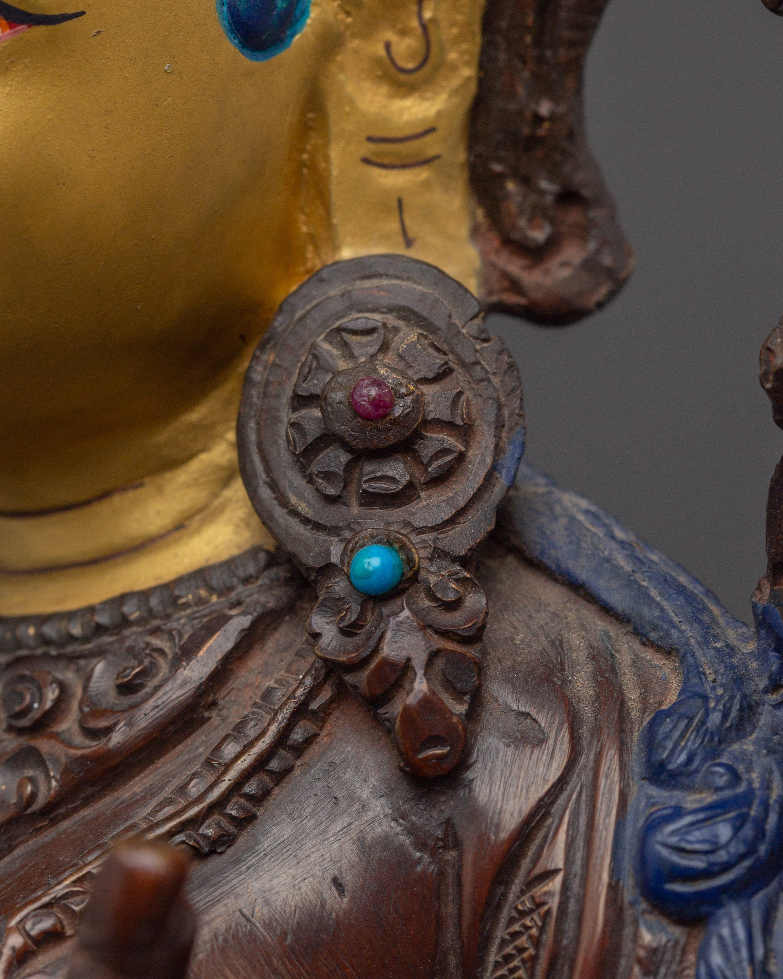 Tibetan Buddhist Deity Green Tara Statue | Goddess of Compassion and Protection