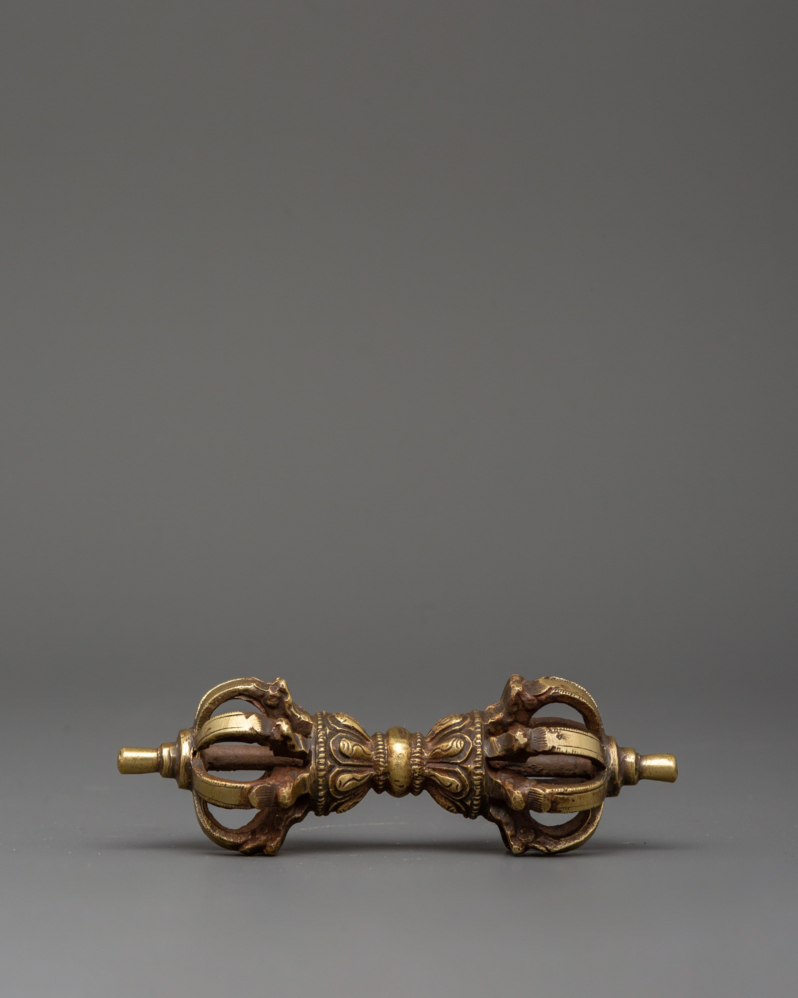 Bell and Vajra Buddhist Ritual Item | Sacred Addition to Spiritual Artifact Collections