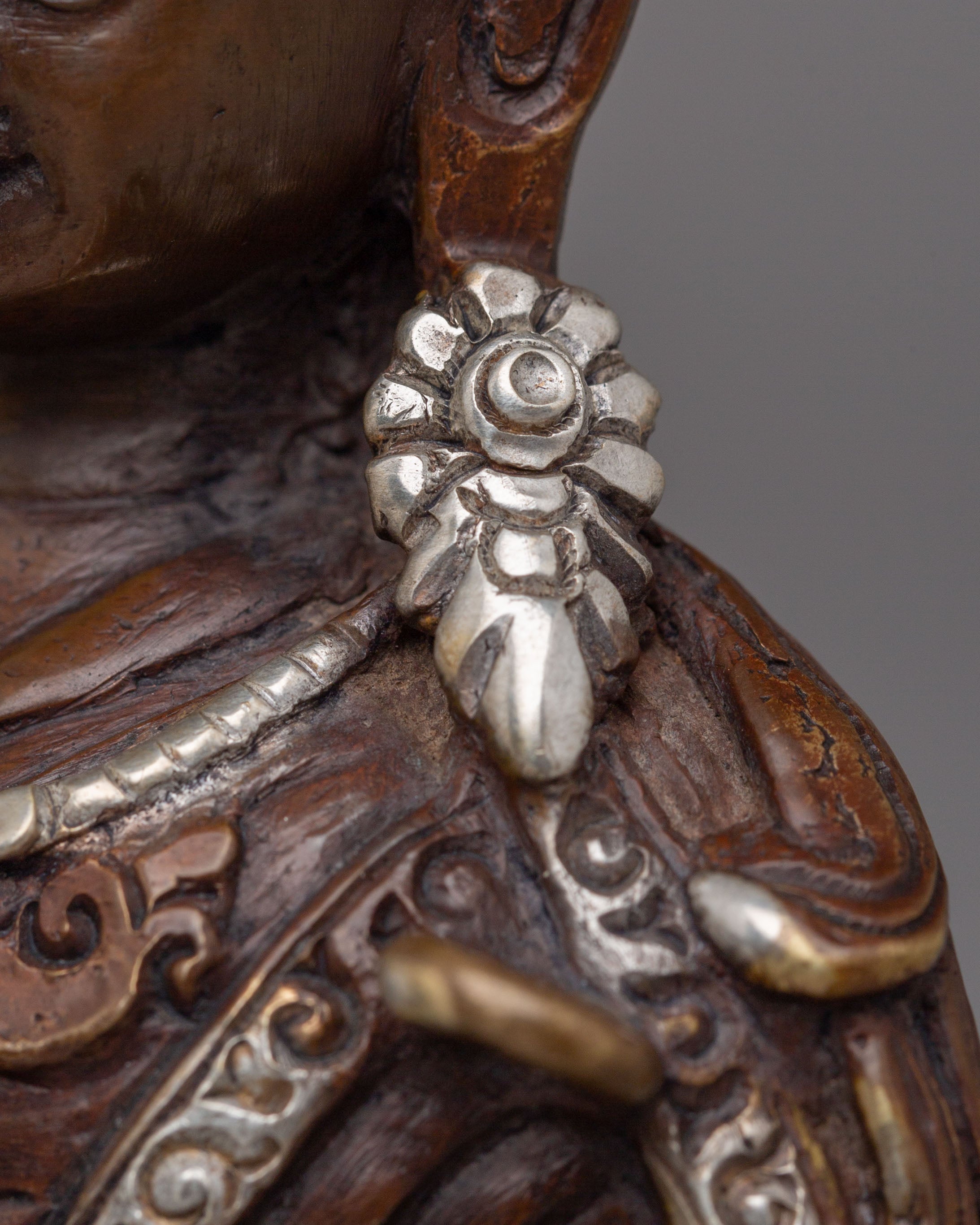 Sacred Handmade Guru Tsokye Dorje Statue | A Symbol of Wisdom and Protection