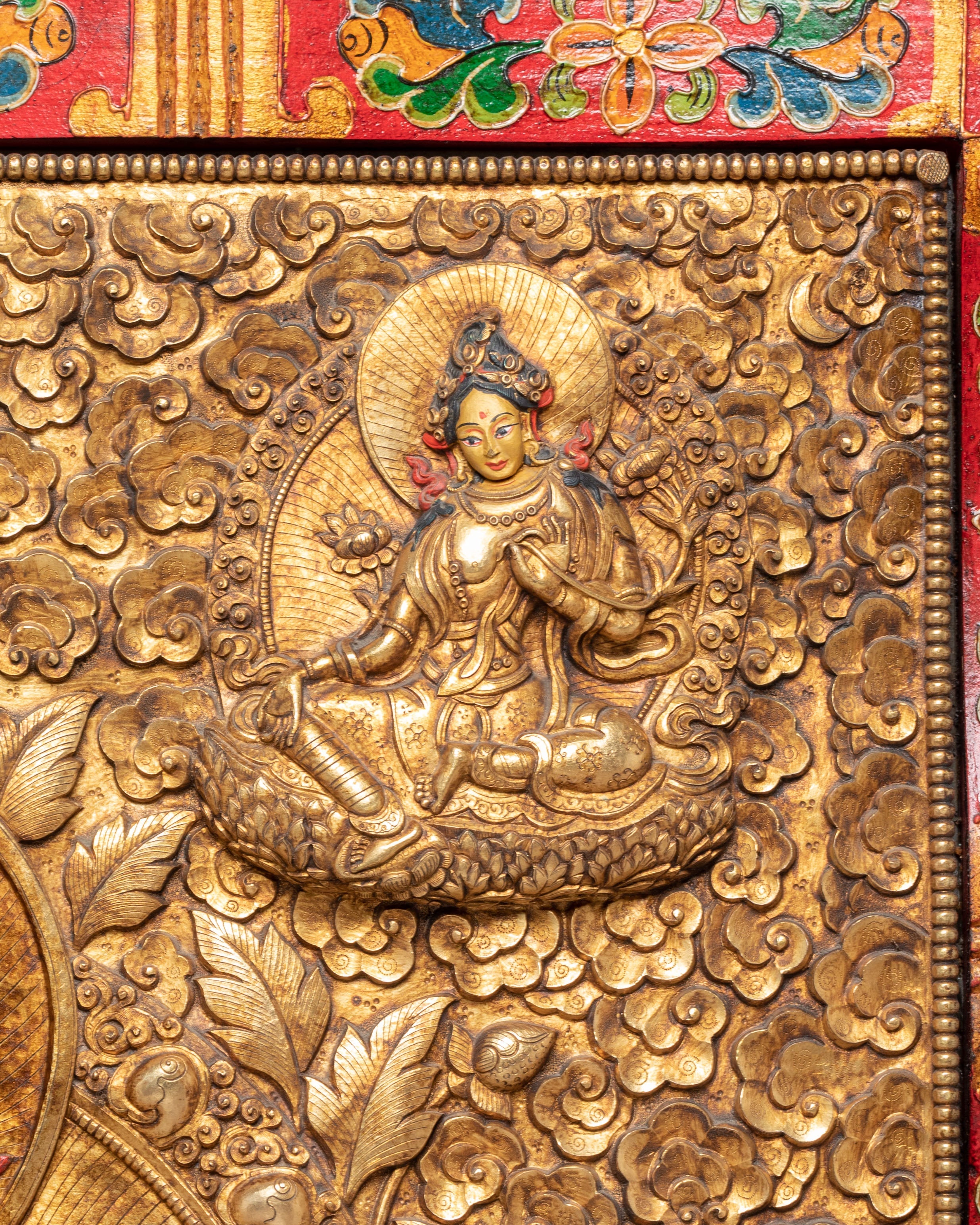 Amitayus Buddha of Infinite Life Wall Hanging | Symbol of Longevity