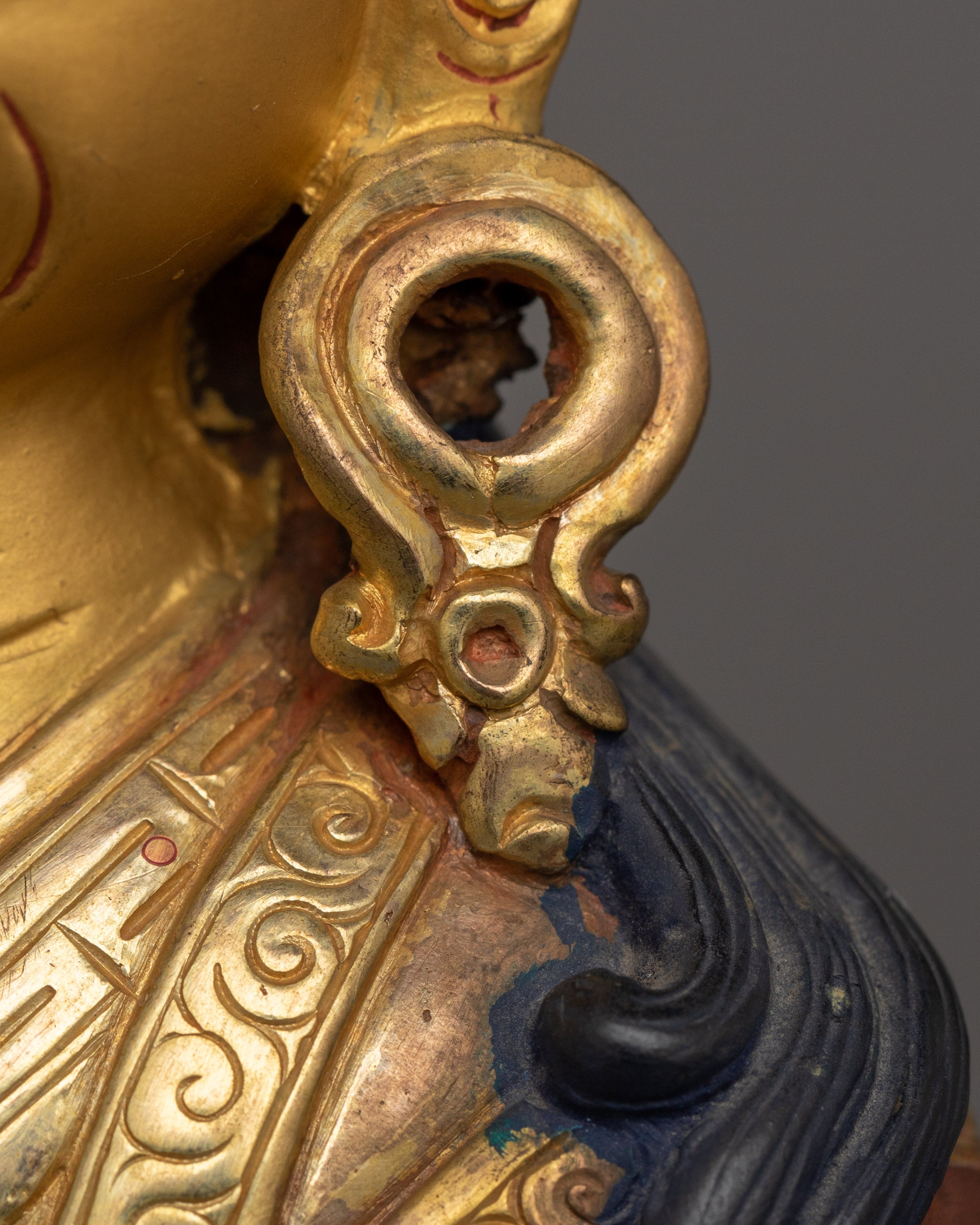 9.6 Inches Buddhist Master Statue | A Sacred Representation of Spiritual Guidance
